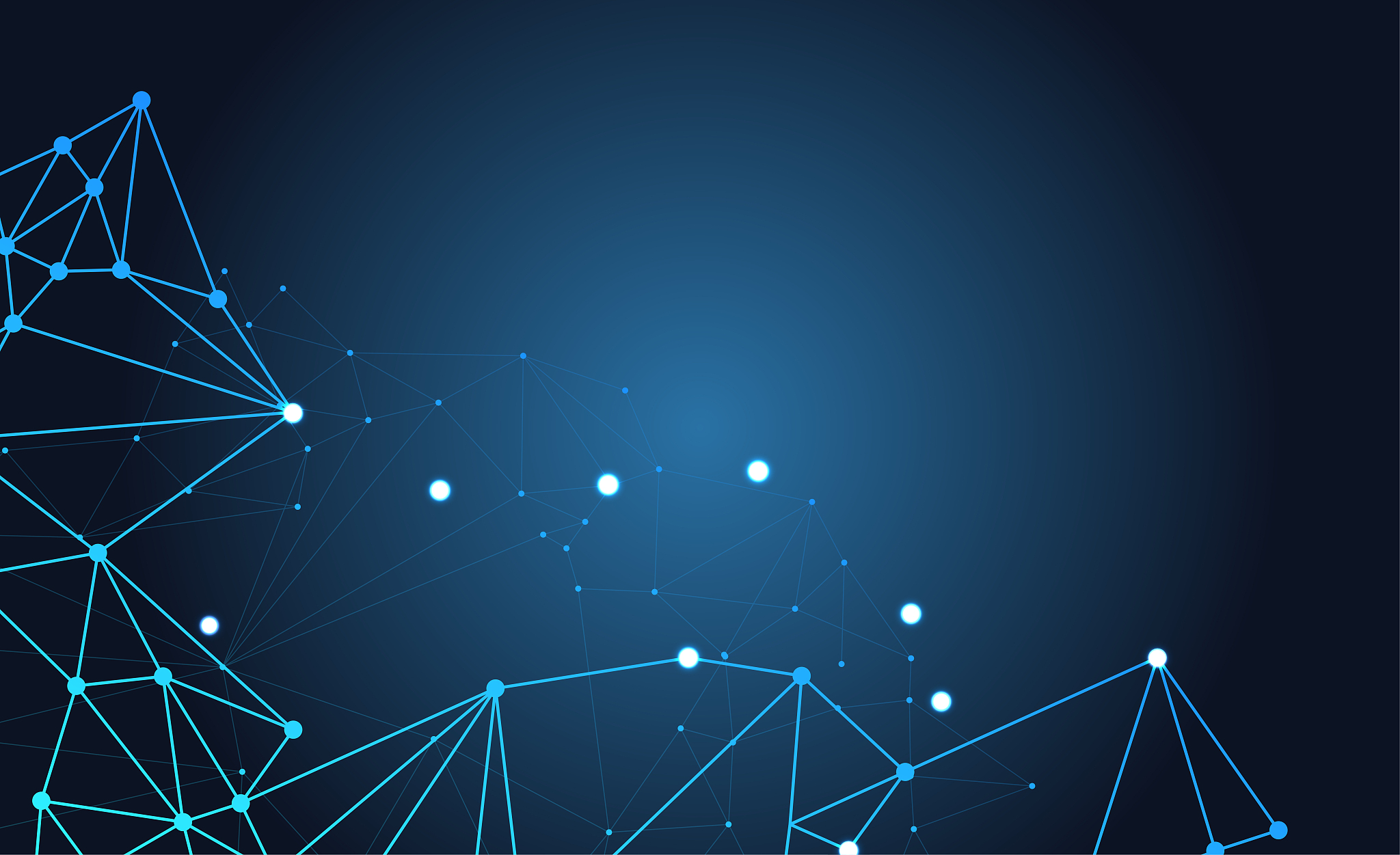 science network pattern, connecting lines and dots. big data vis