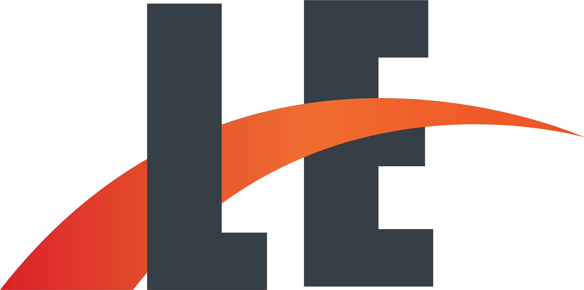 initial letter overlapping design logo