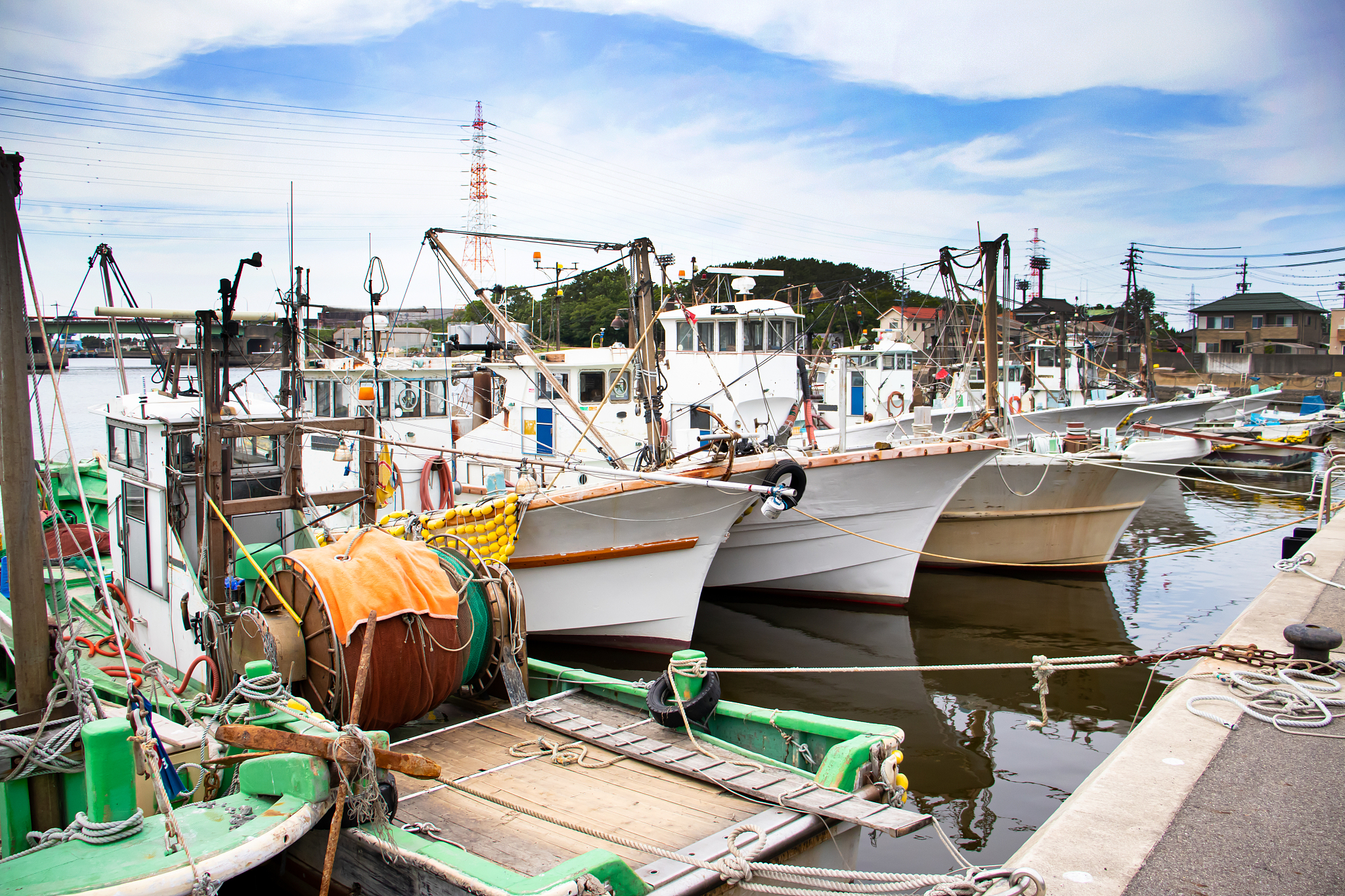 a port in japan