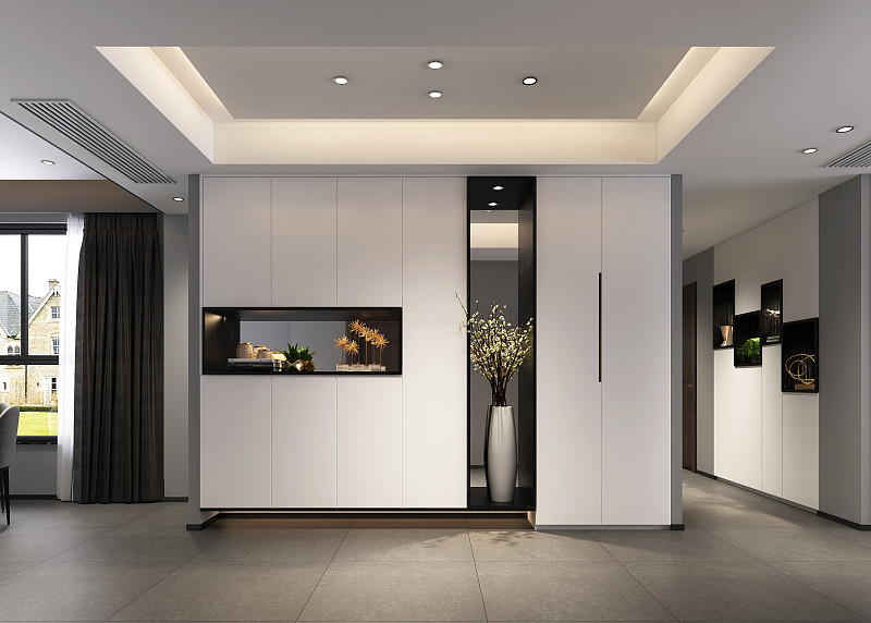 玄关桌的简单修饰文案