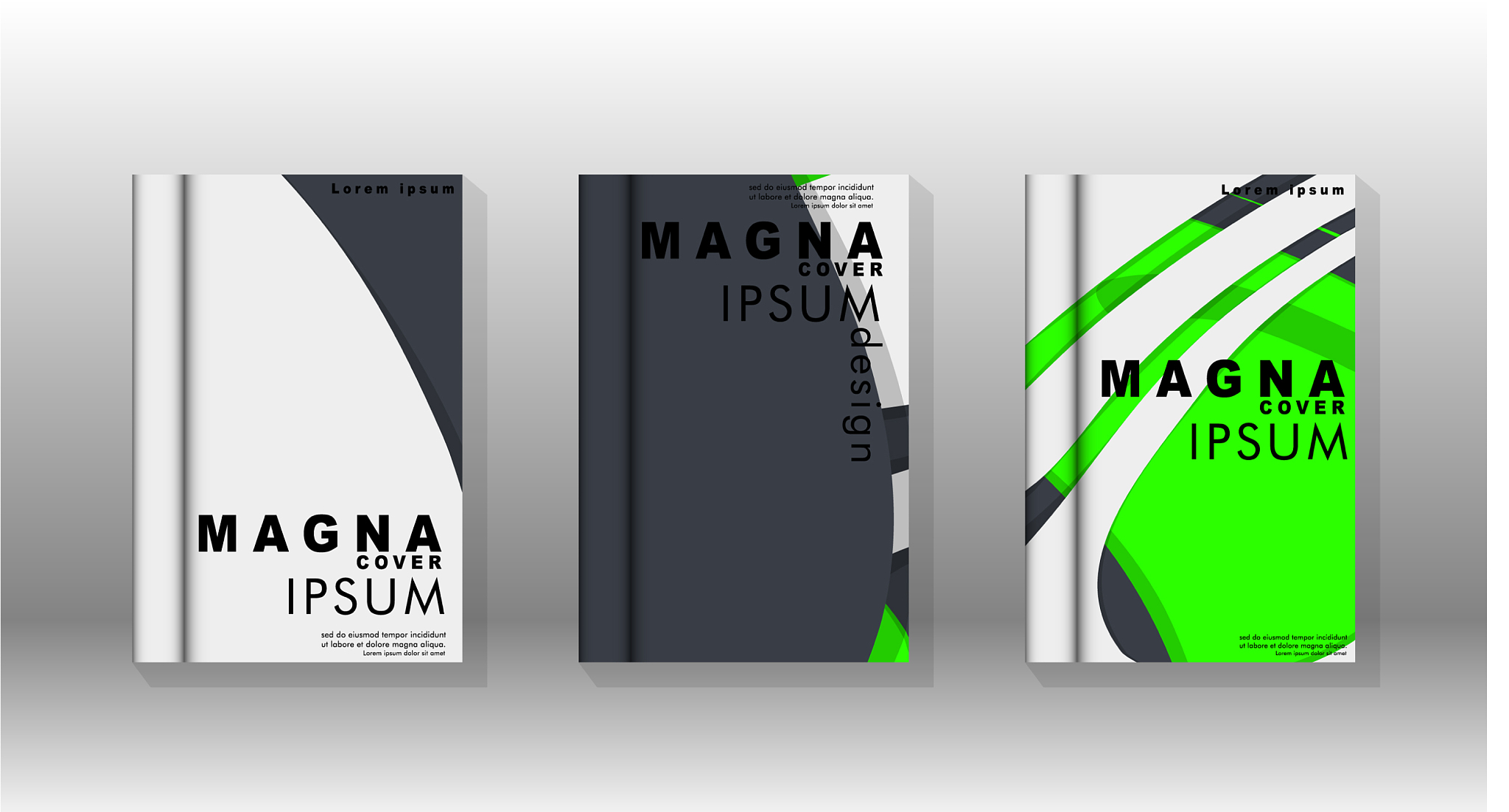 abstract cover with liquid elements book design