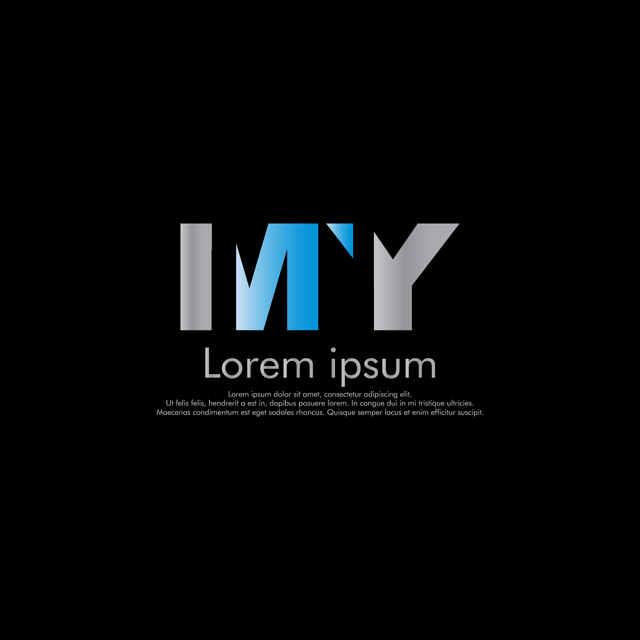 m y my initial abstract logo concept
