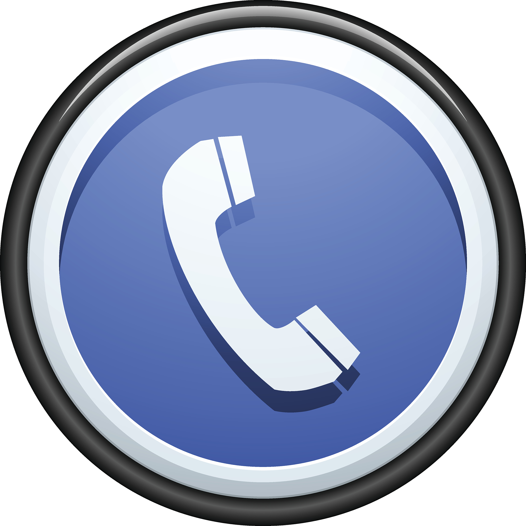 call contact button illustration