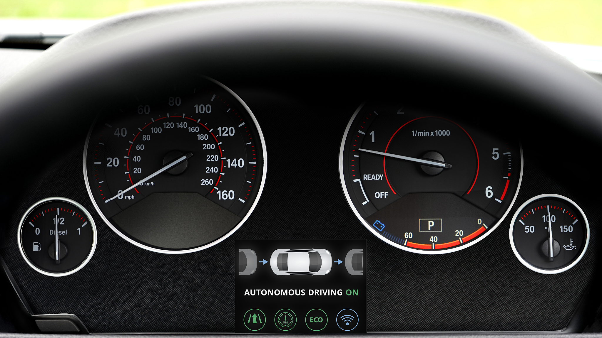 autonomous driving, autopilot, digital driving - the future of t