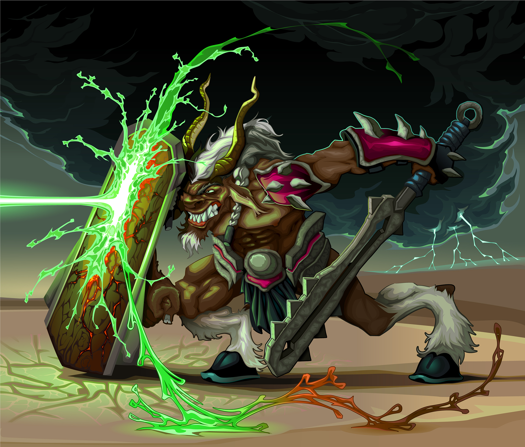 叶魁武魂为朱厌武魂技有狂暴之怒猿怒拳猿怒吼武技有暴血而他的对手是狼王请描写一段他们势均力敌的1000字战斗画面