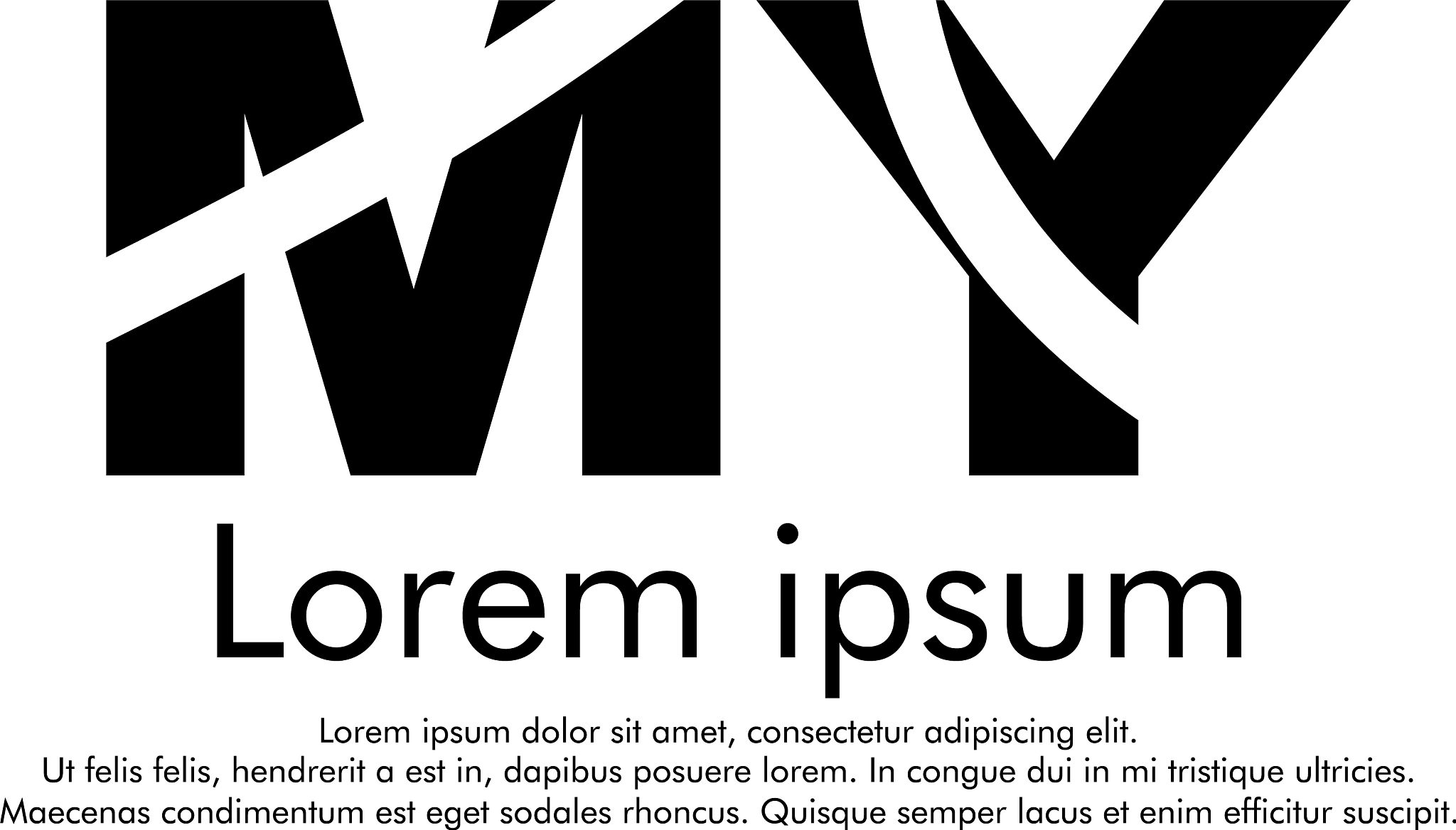 m y my initial abstract logo concept