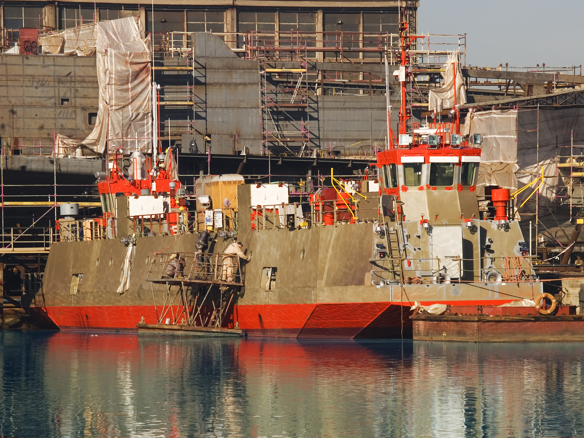 Explosion on Vessel Confined to Stern, No Oil Spill or Environmental Damage