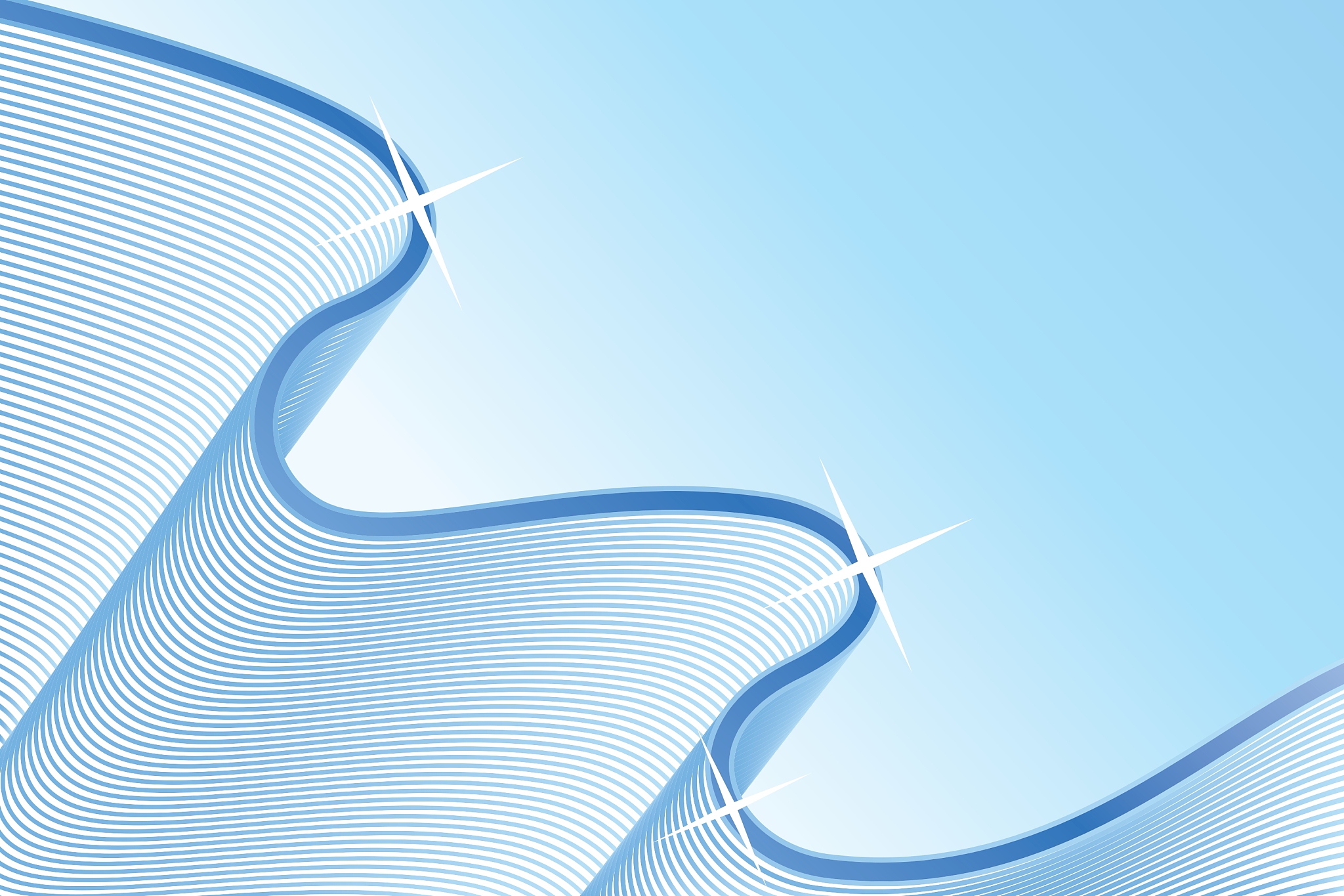 lined curve