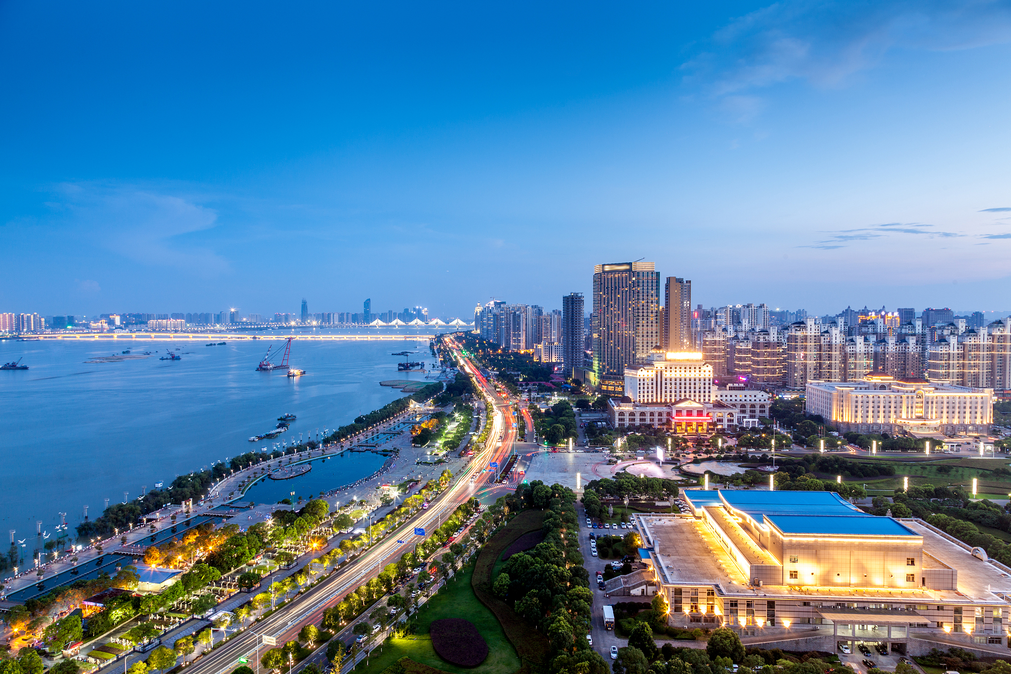 china city skyline