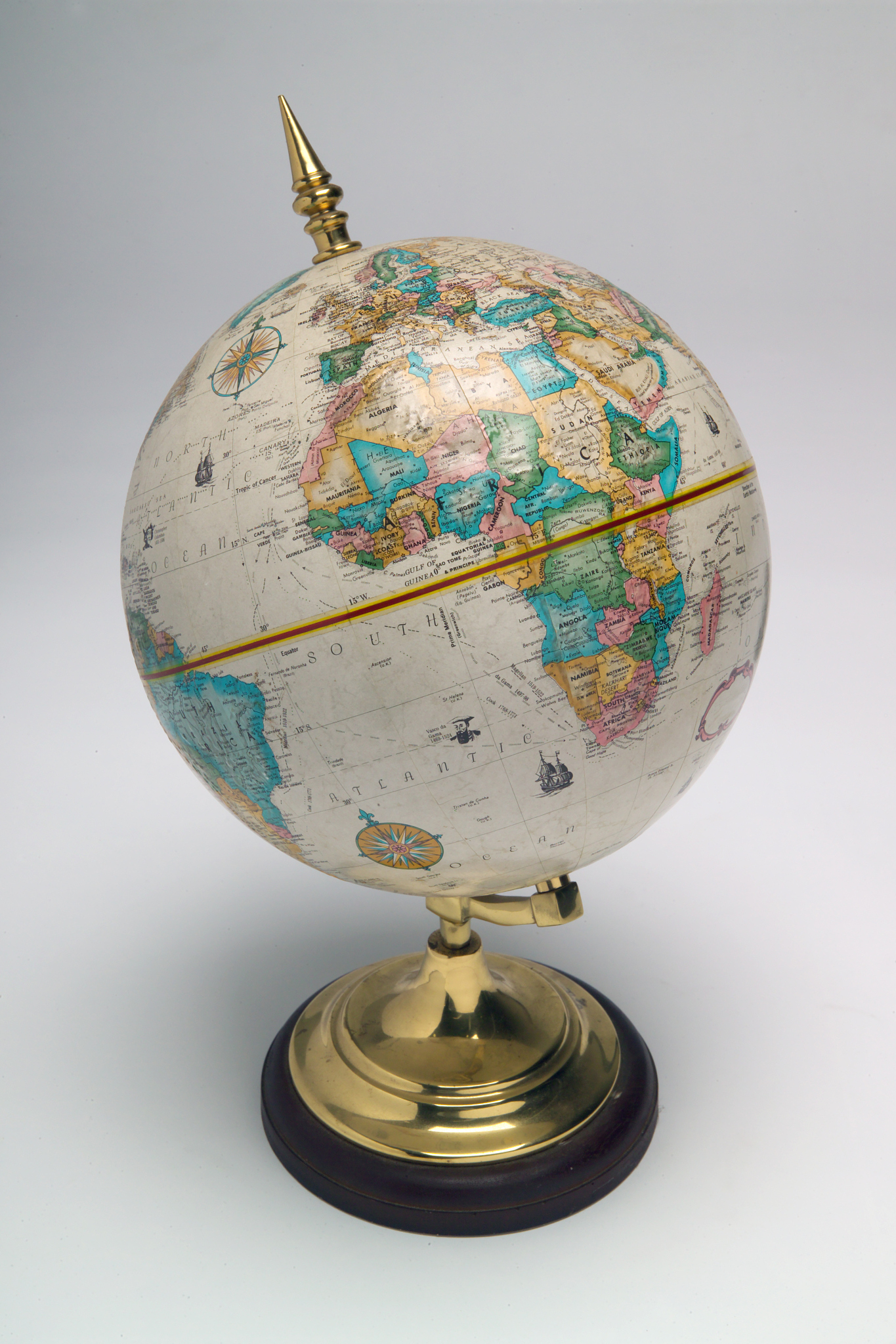 globe (centred on africa & europe)