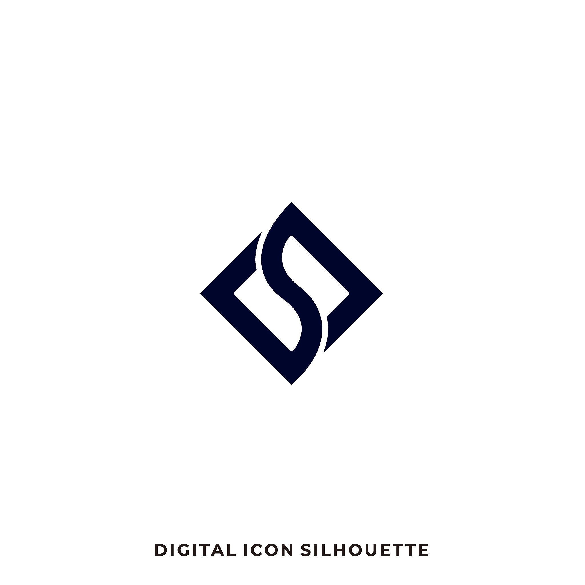 digital media icon box illustration vector design template
