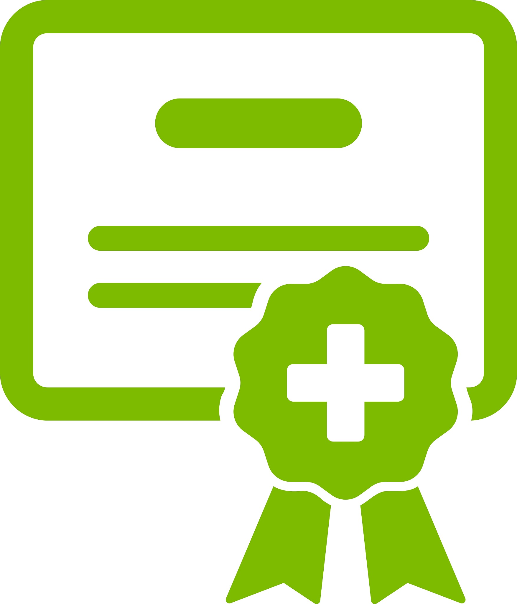 medical certification icon