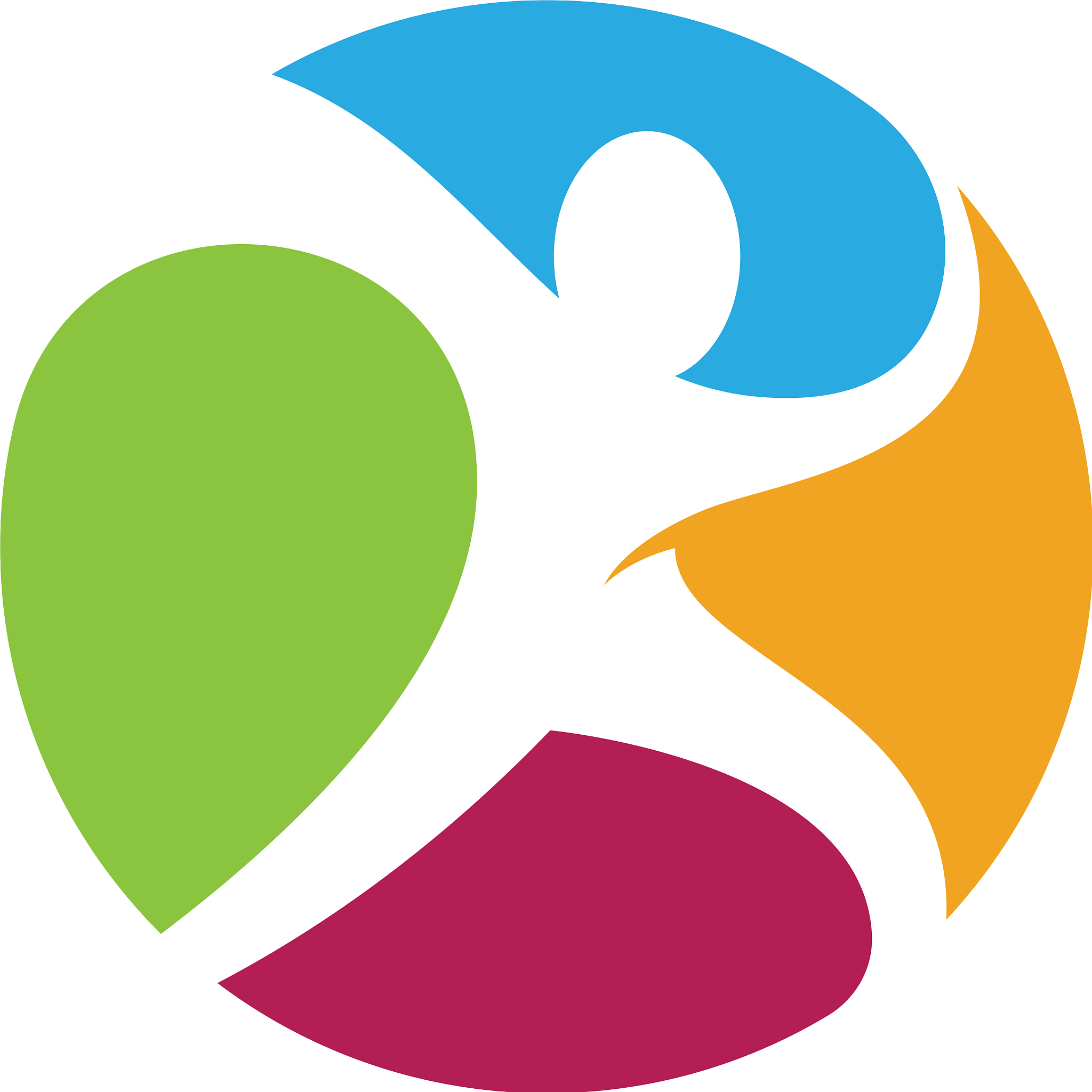 human character logo sign