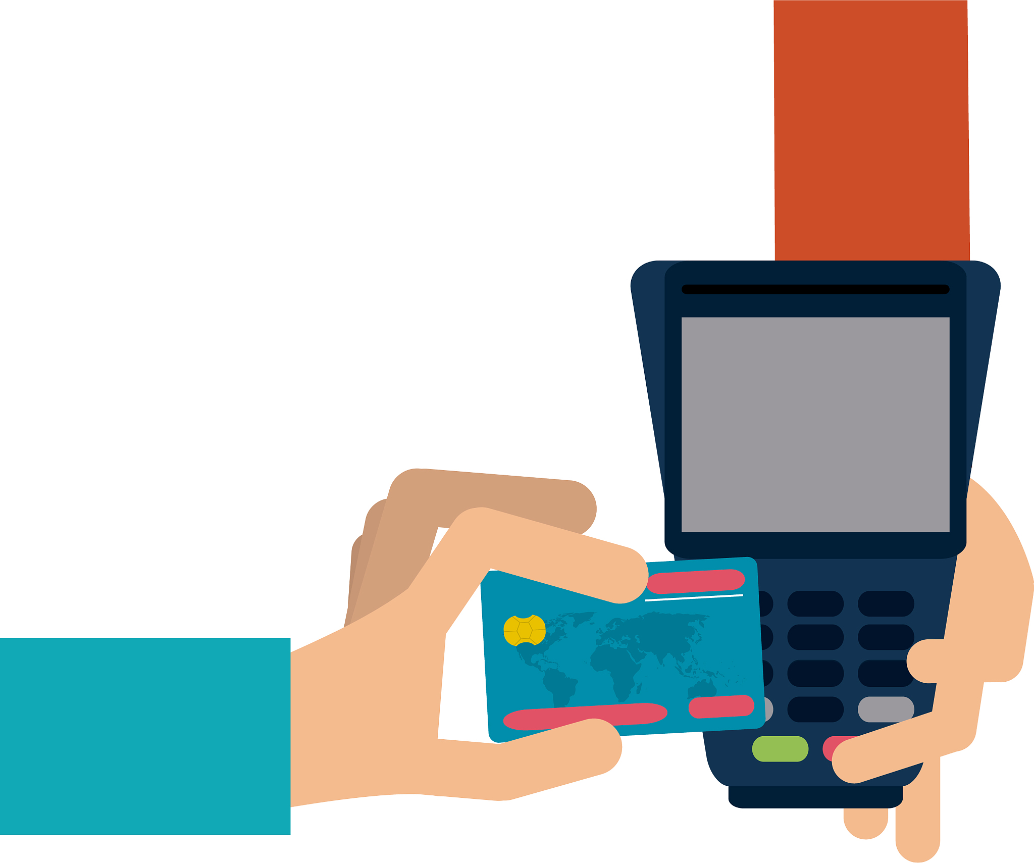 credit card and electronic payment