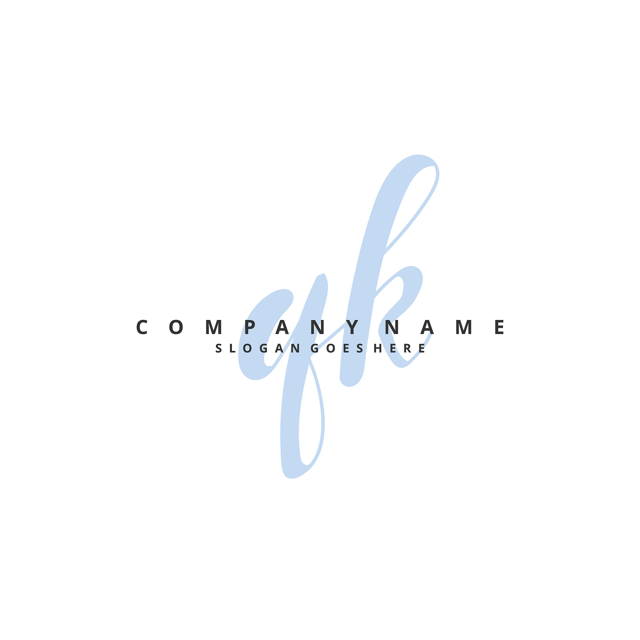 q k qk initial handwriting and signature logo