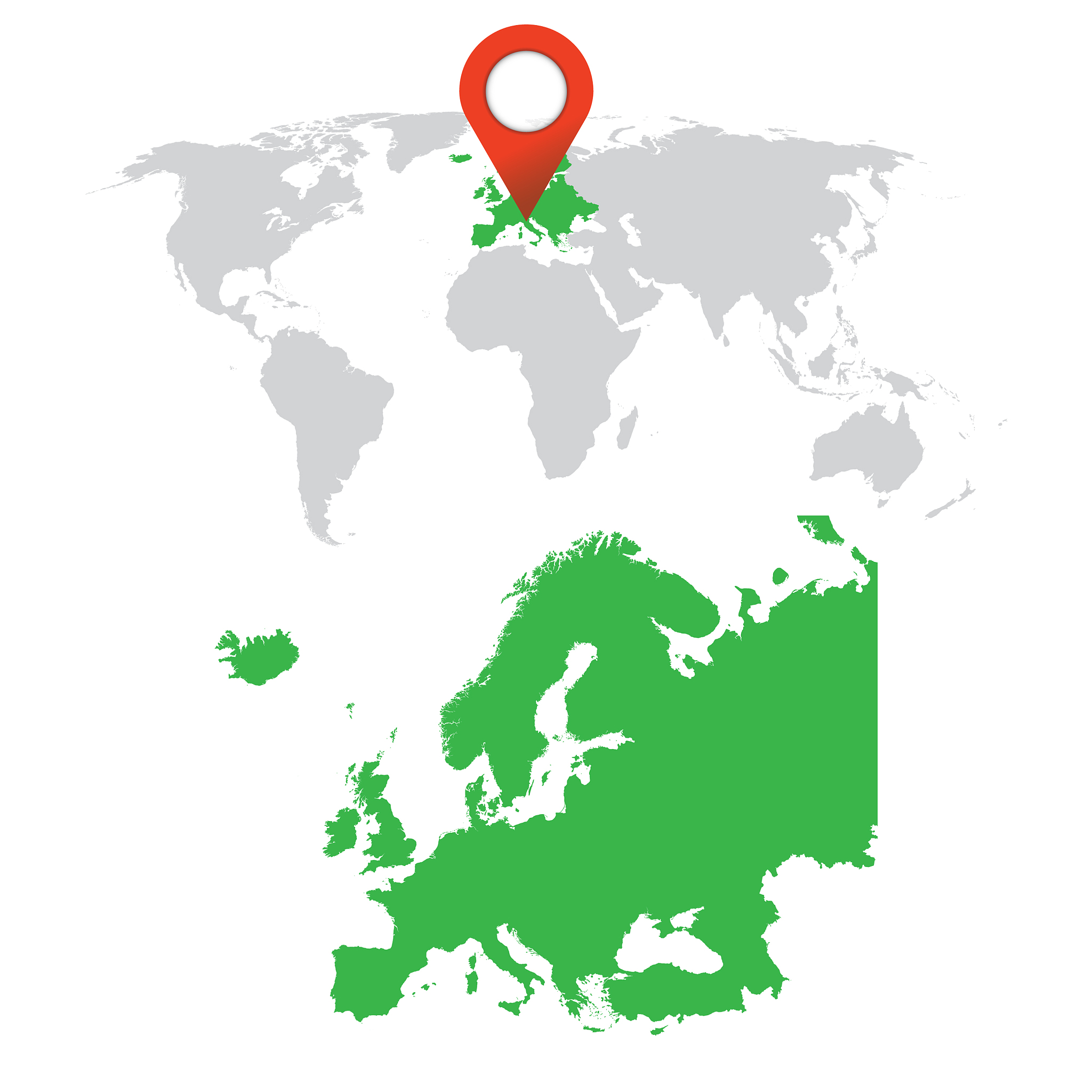 detailed map of europe and world map navigation