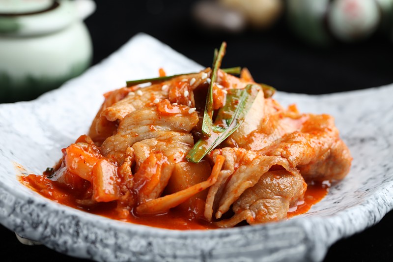 泡菜炒猪肉