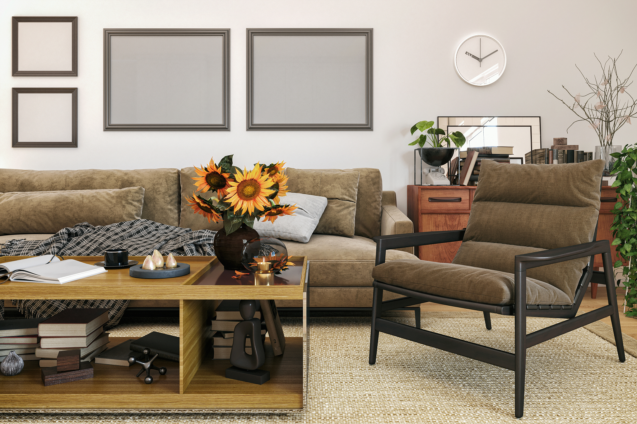 domestic living room