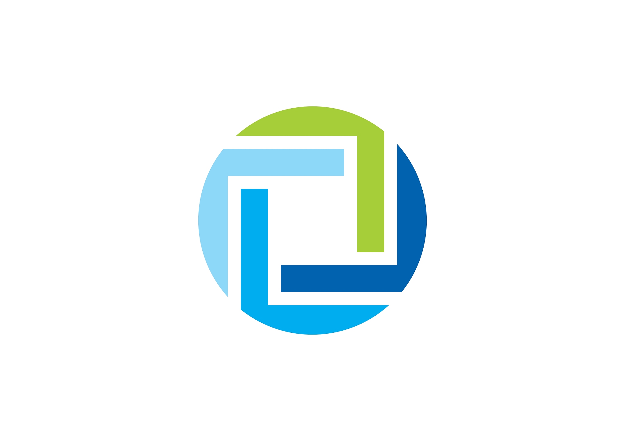 circle round color business logo
