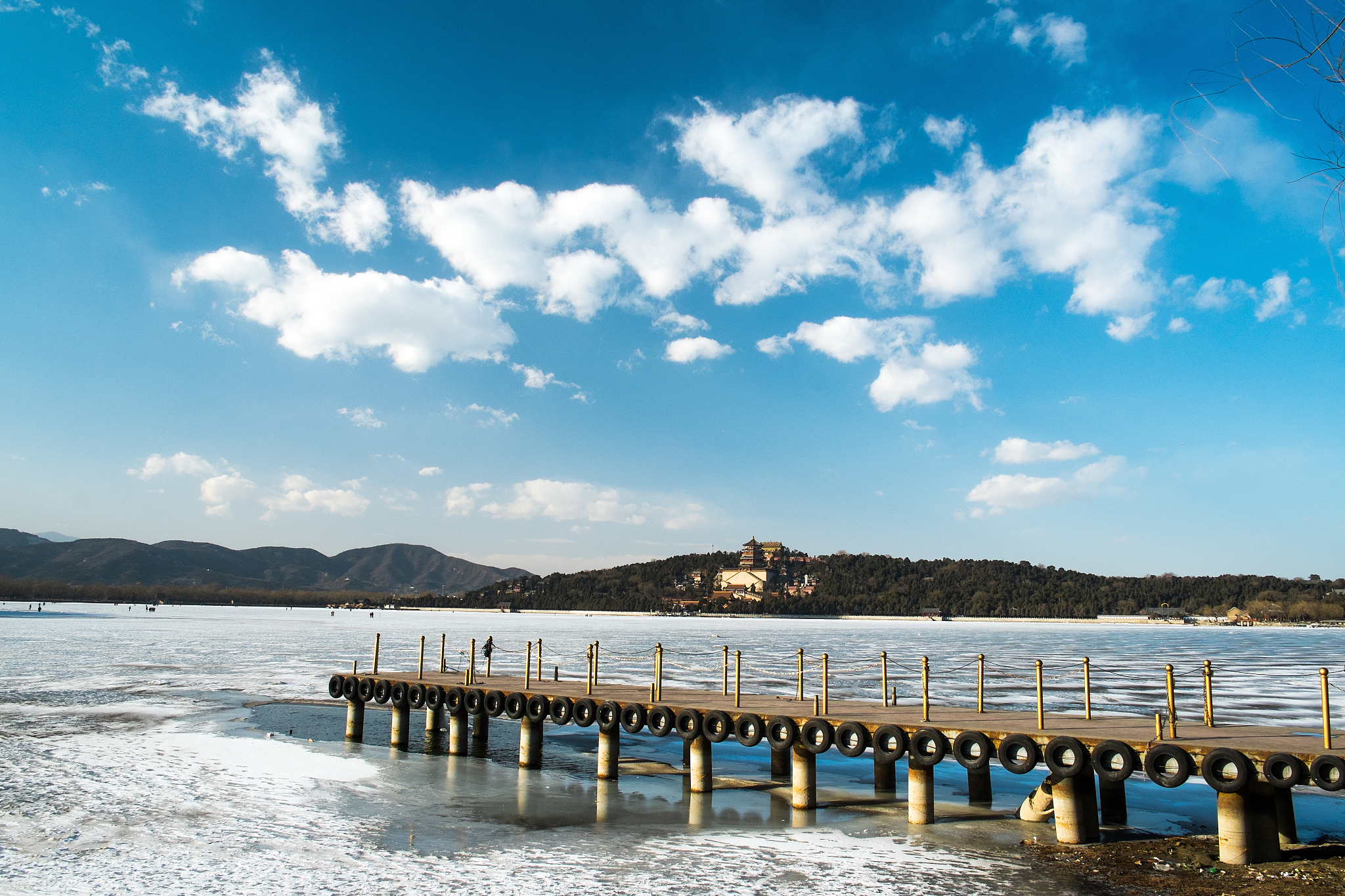 颐和园冬景