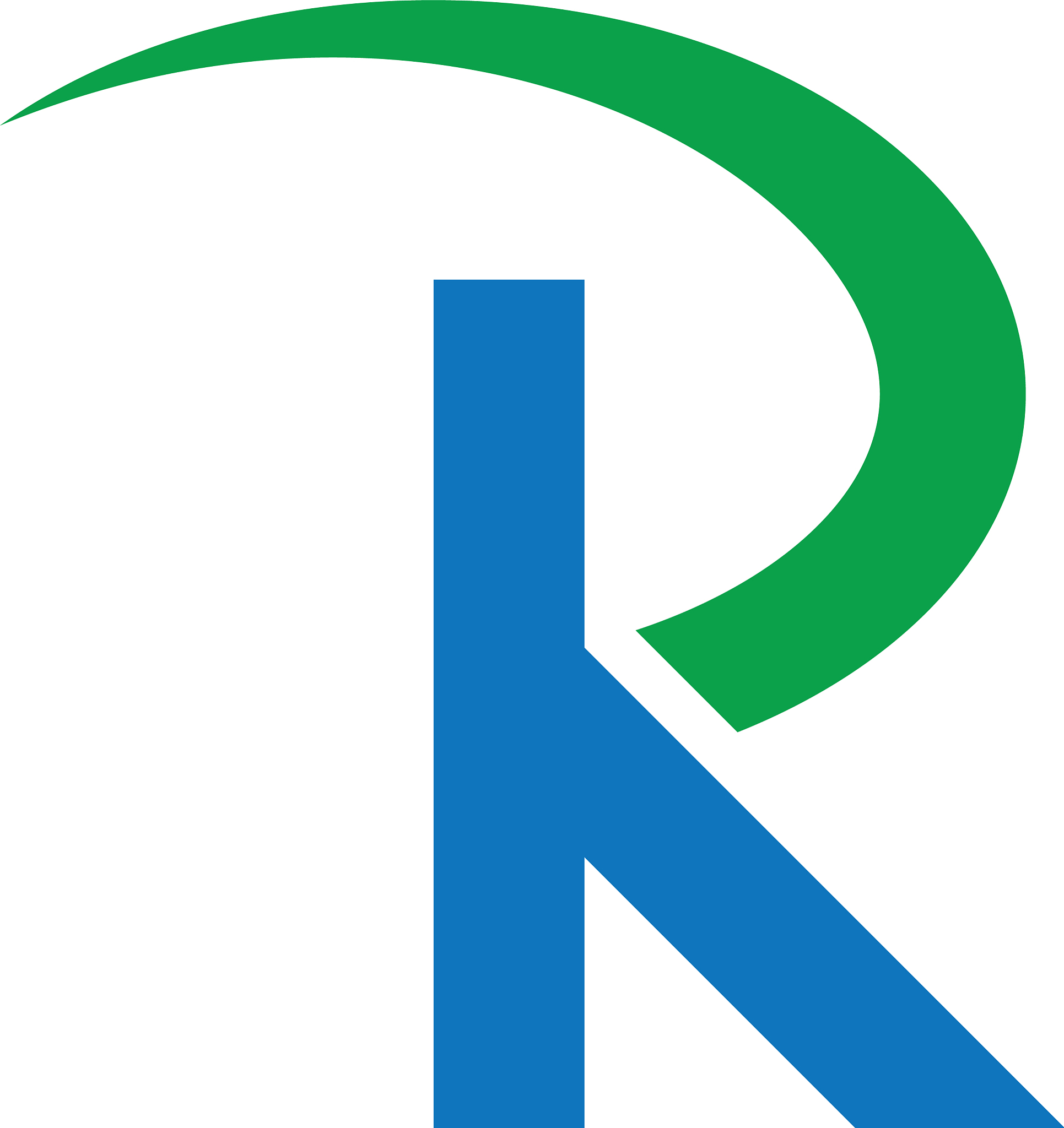 k or r letter logo