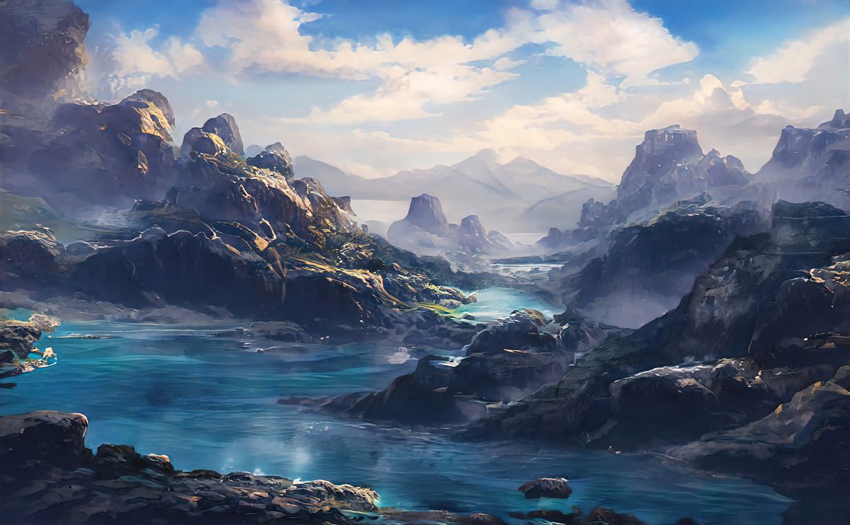 仙界美景：宛如梦幻的奇幻世界