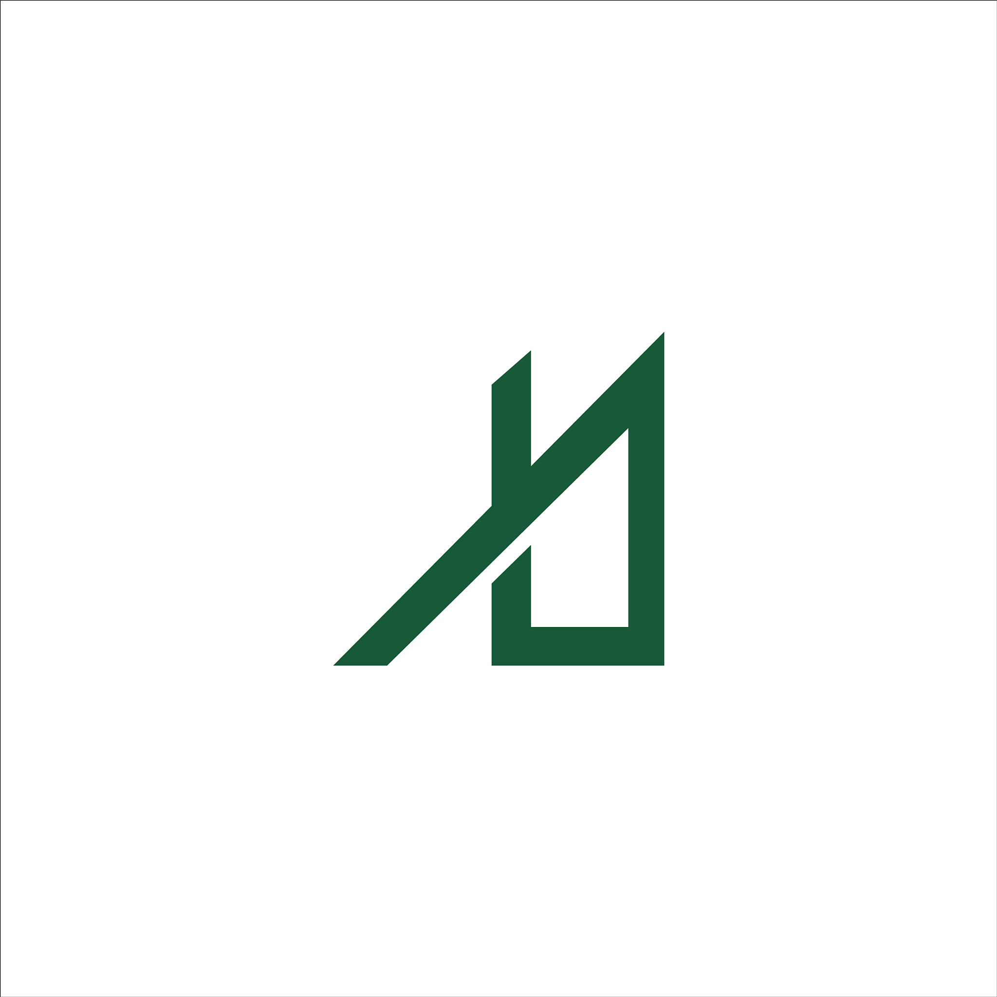 initial letter al or la logo design template