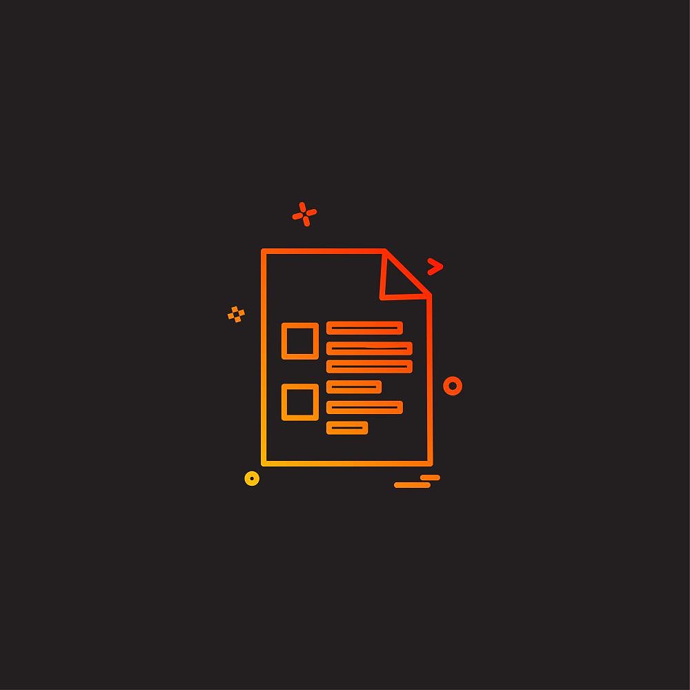 file icon design vector