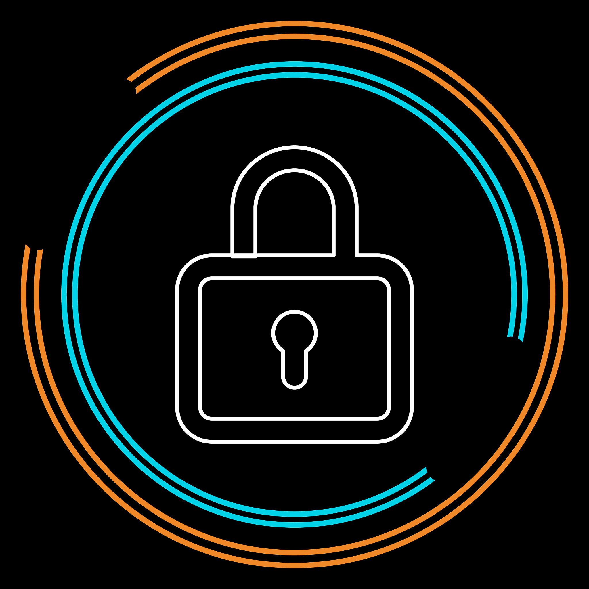 lock icon - padlock - security sign