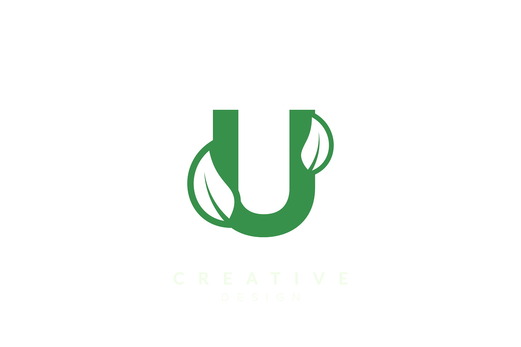 combination leaves and letters the
