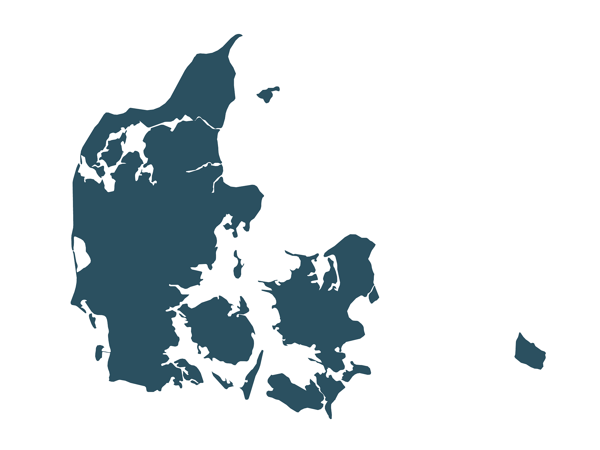 denmark map