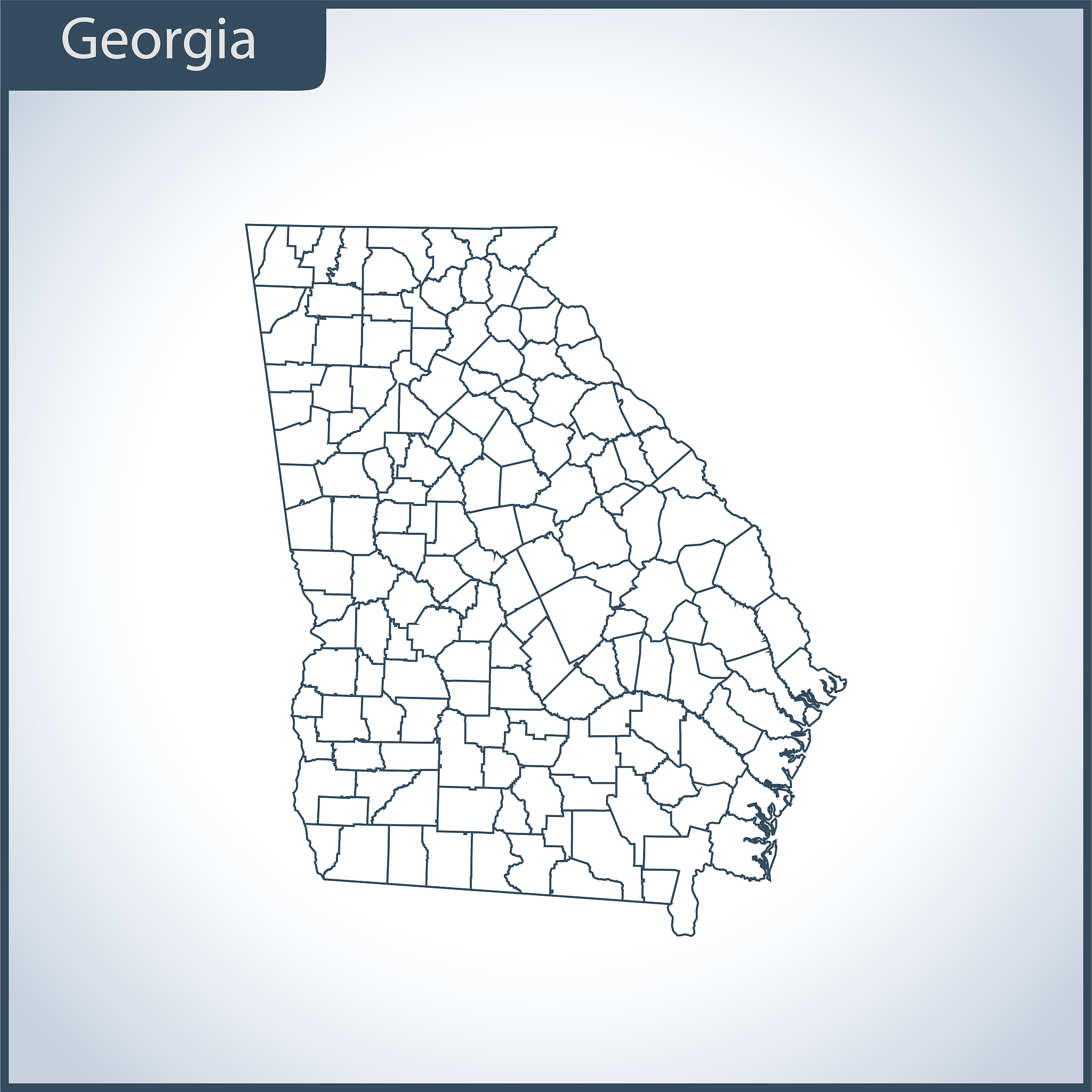 georgia map