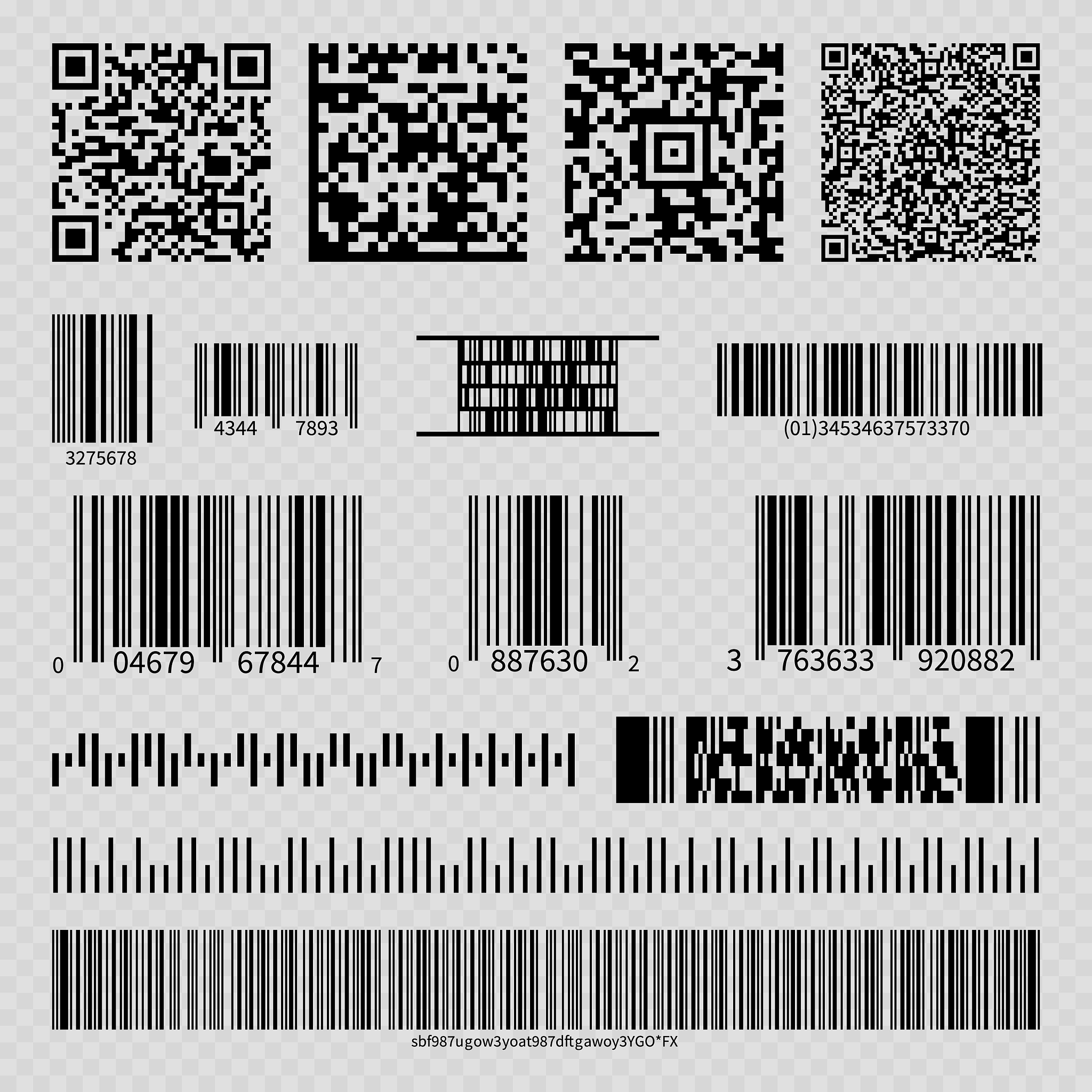 二维条码的优势特点 - 高容量、高密度、容错强