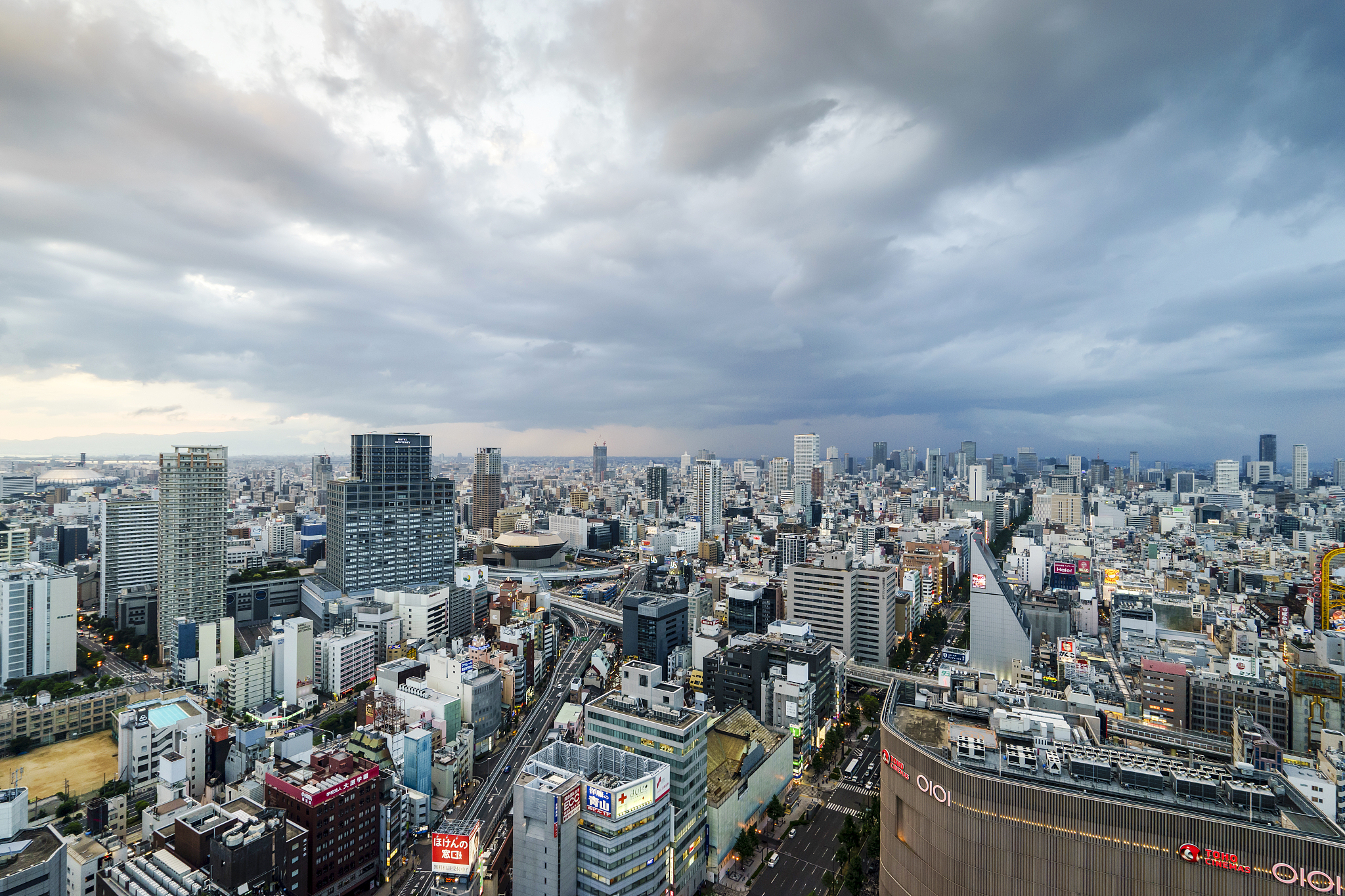 大阪日落