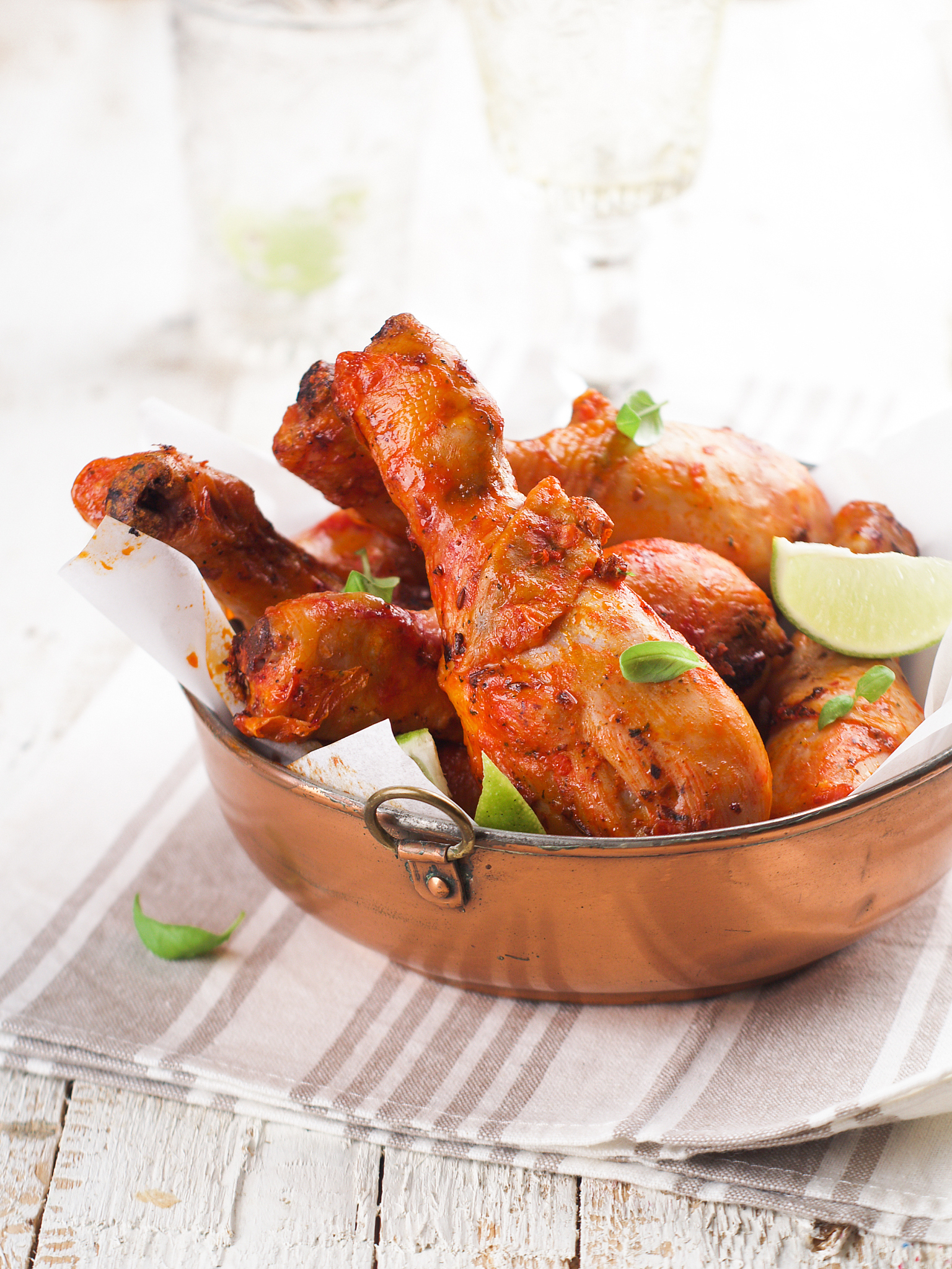 roasted chicken legs