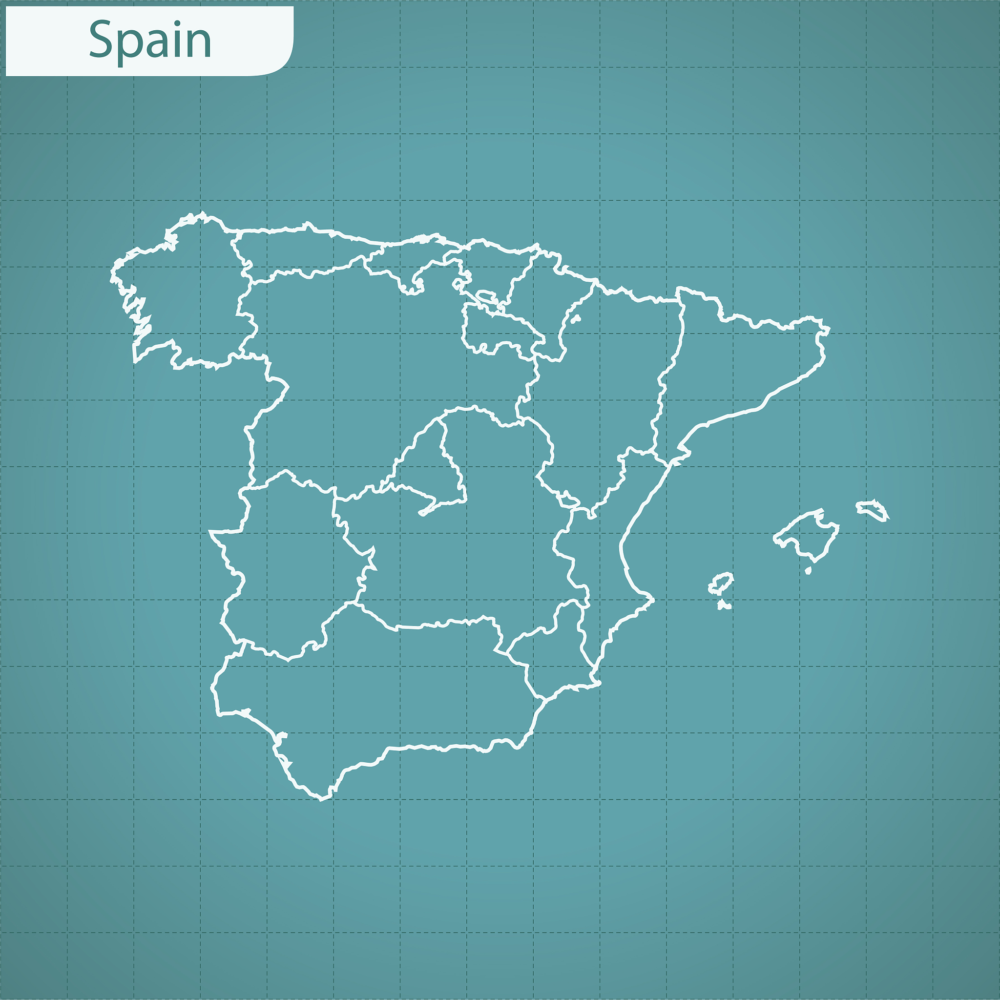 spain map