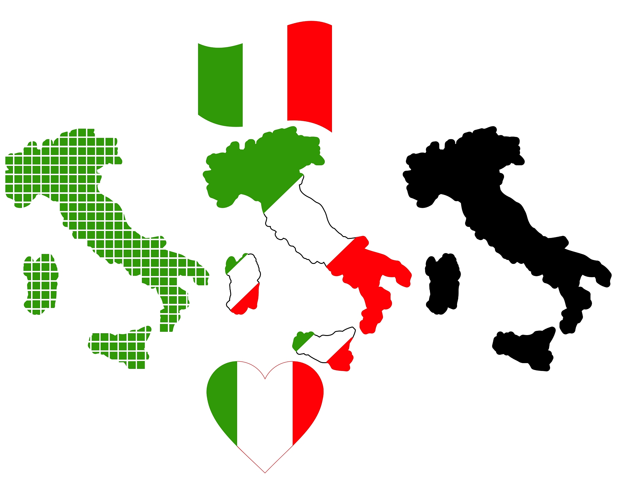 map of italy