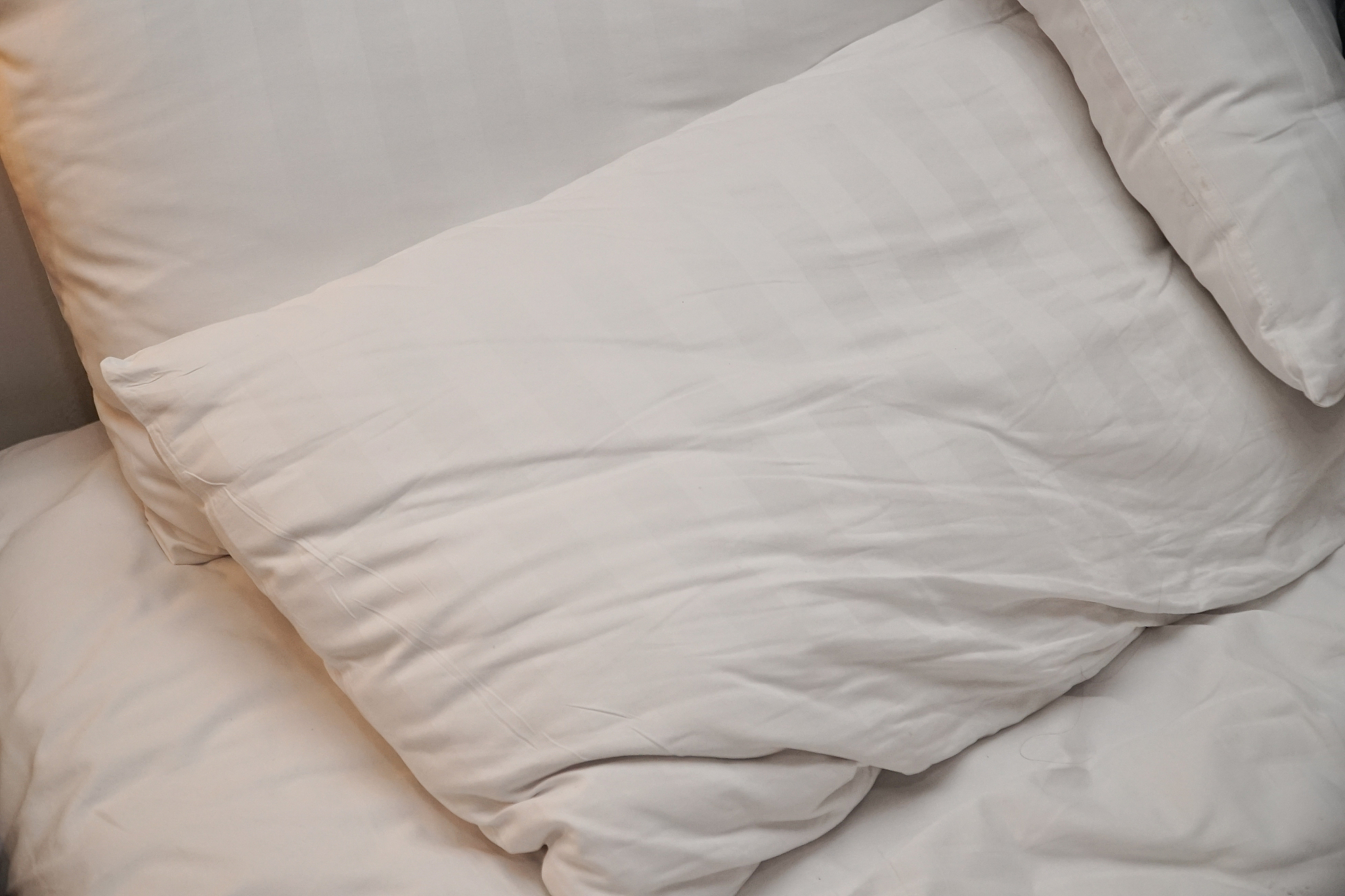 white pillow