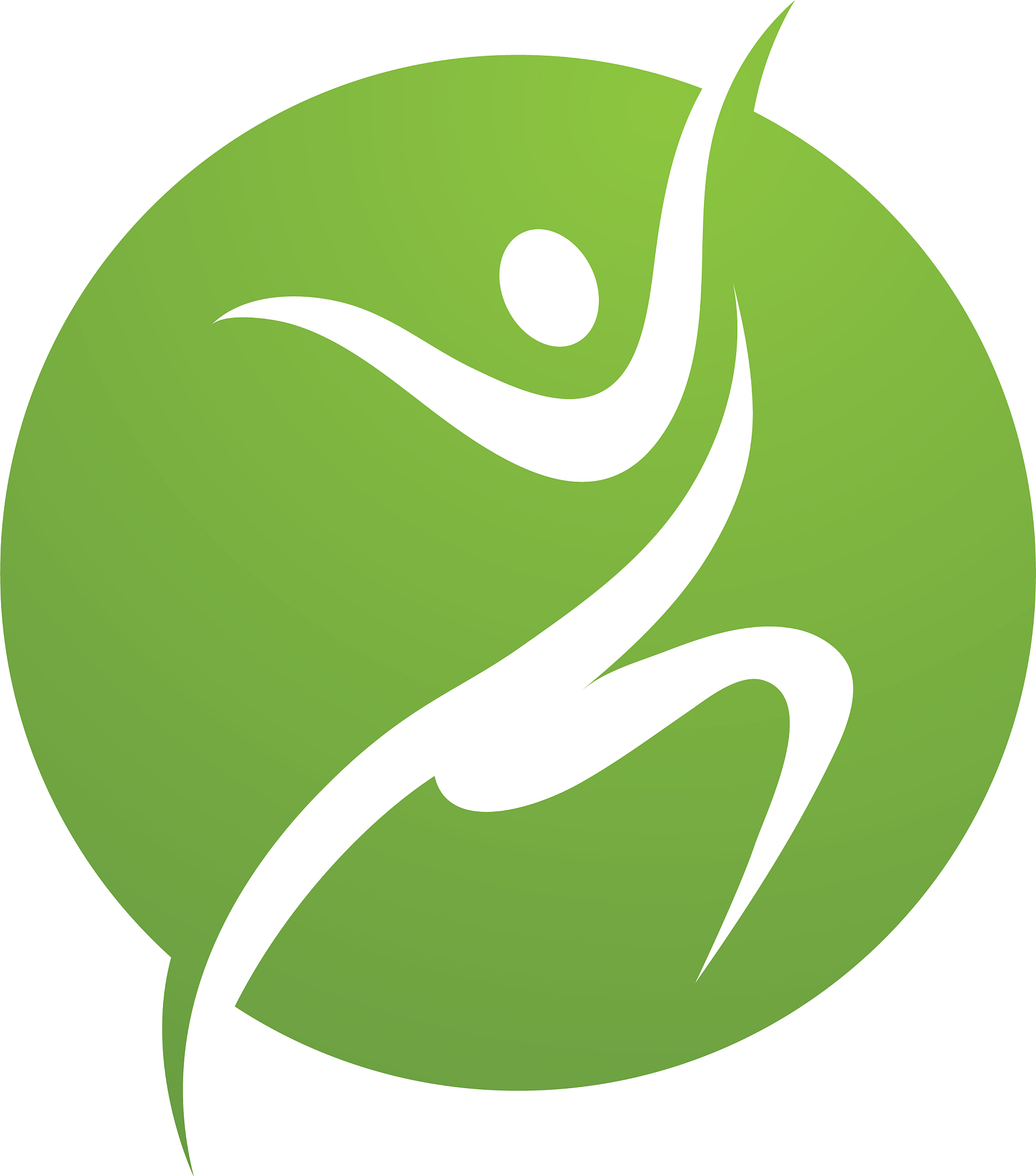 human character logo sign