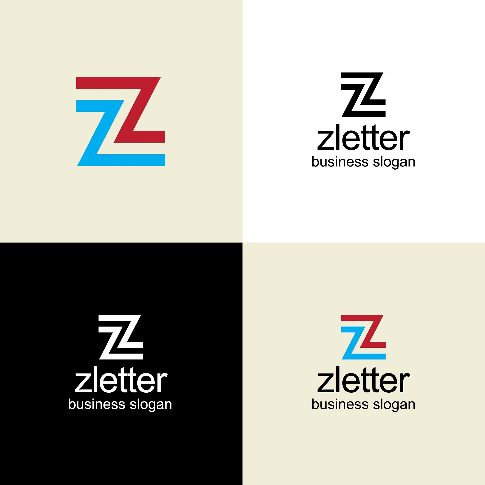 z letter logo