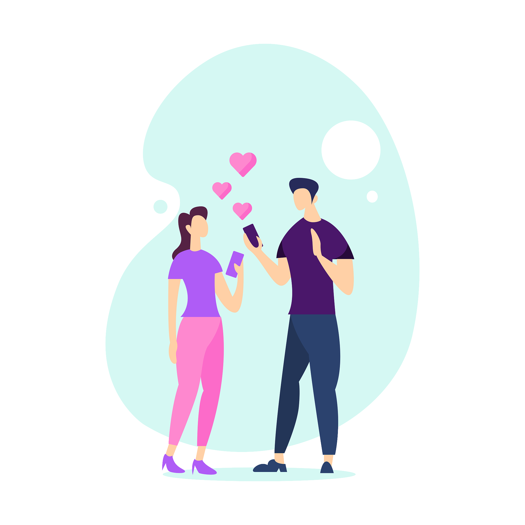 男朋友说不想我被朋友比较，该如何回复？