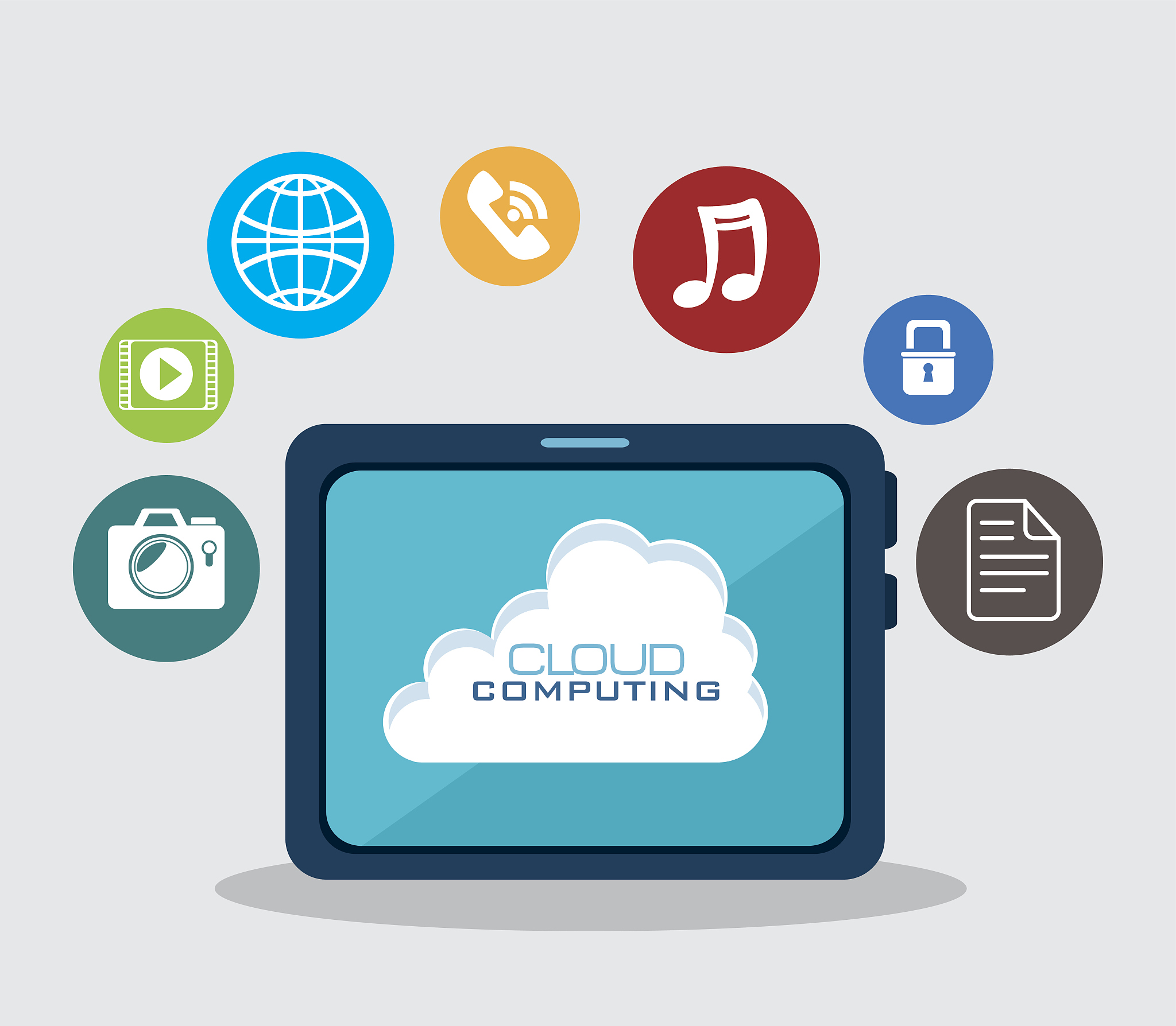 cloud computing data icon