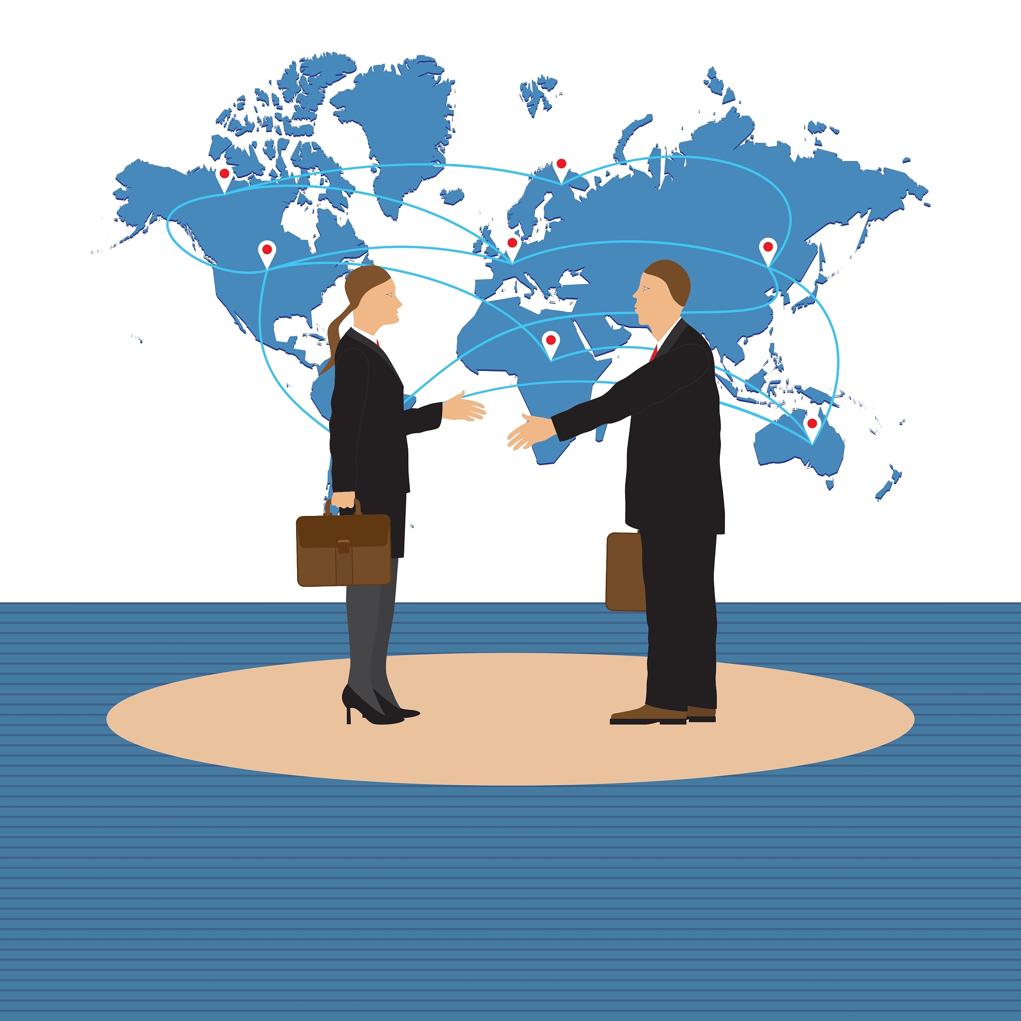 国际服务合作特点解析：跨国界、多元化、合作性