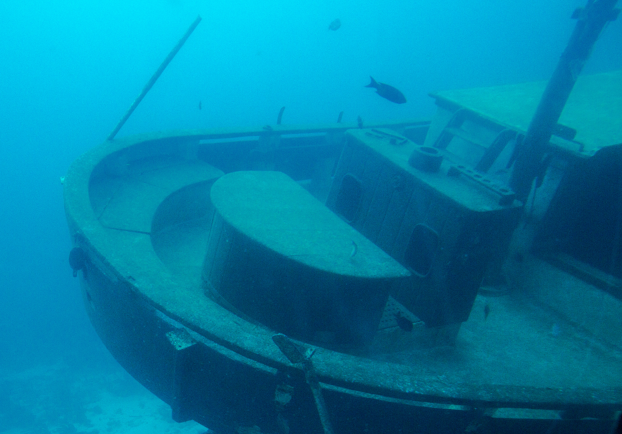 sunken ship