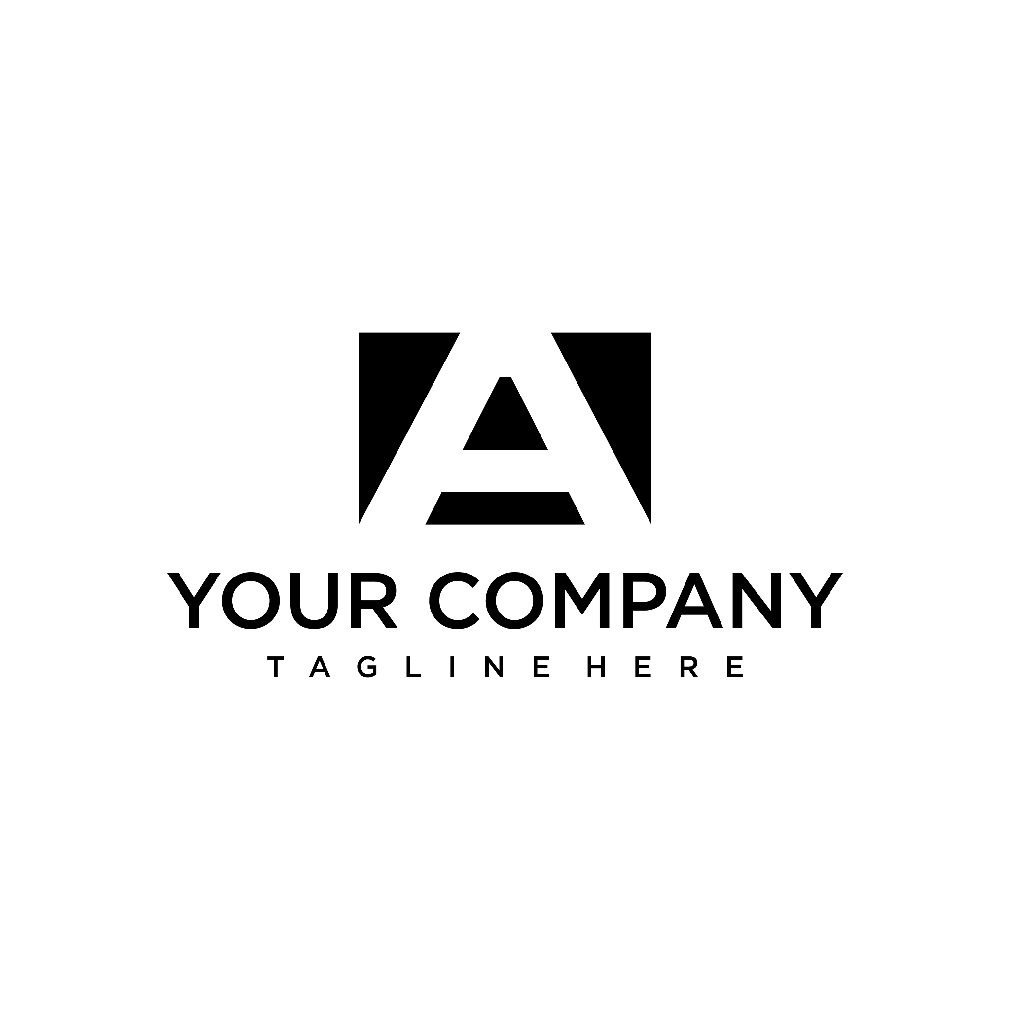 monogram a logo