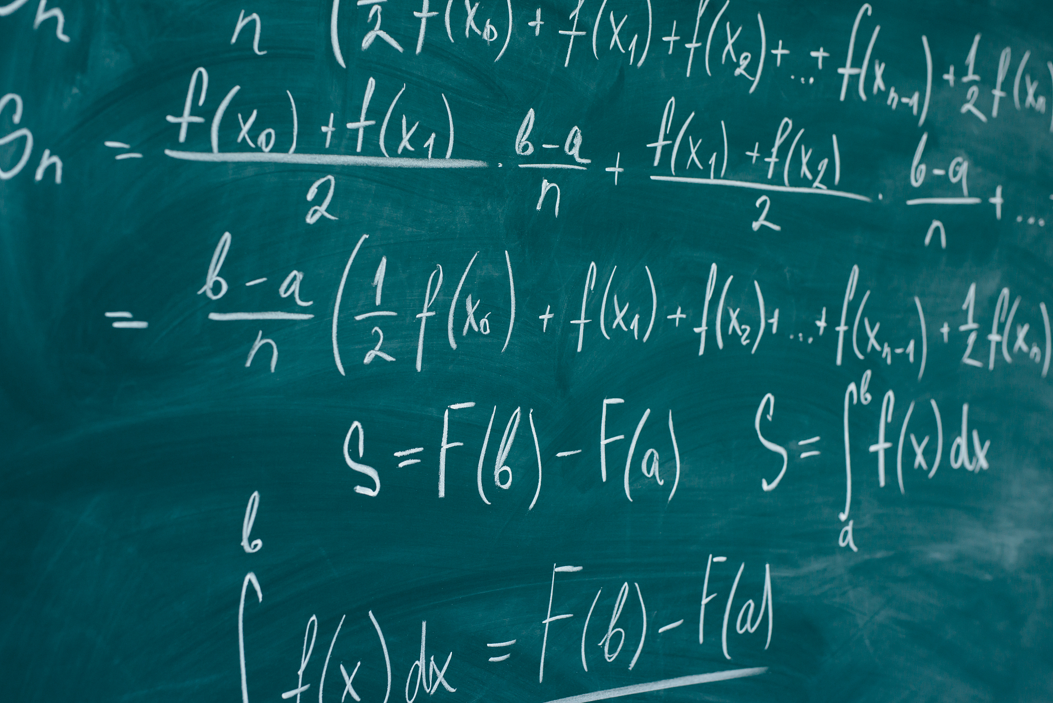 mathematics lesson differential and integral calculus chalkboard