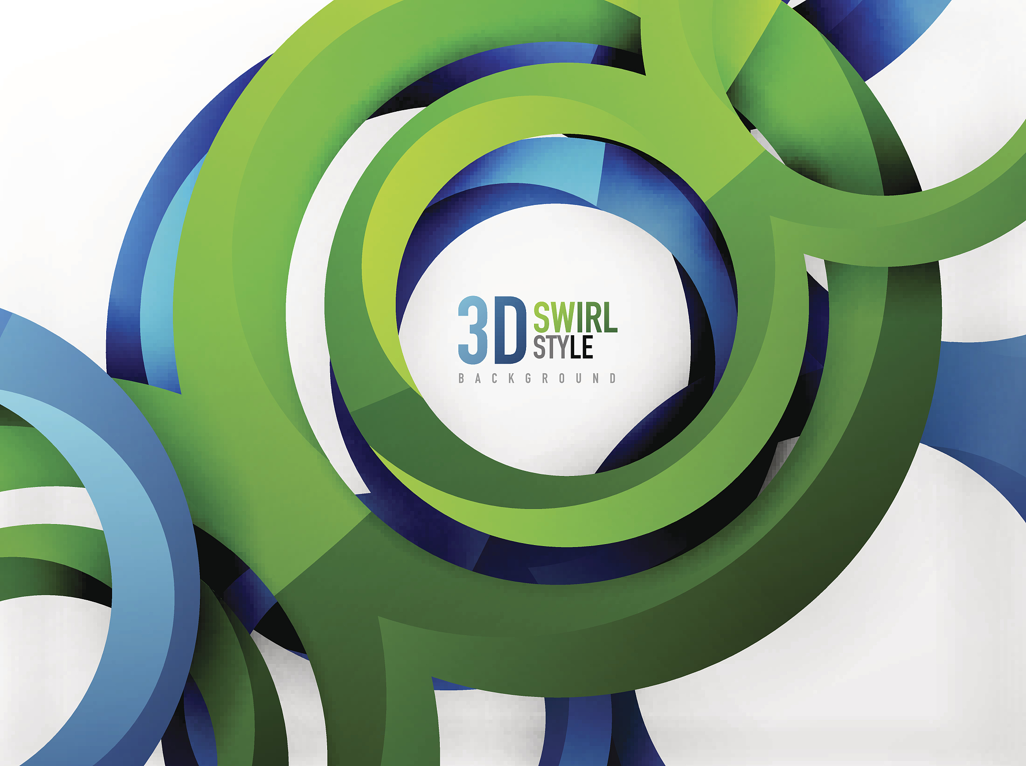 vector 3d rings design background