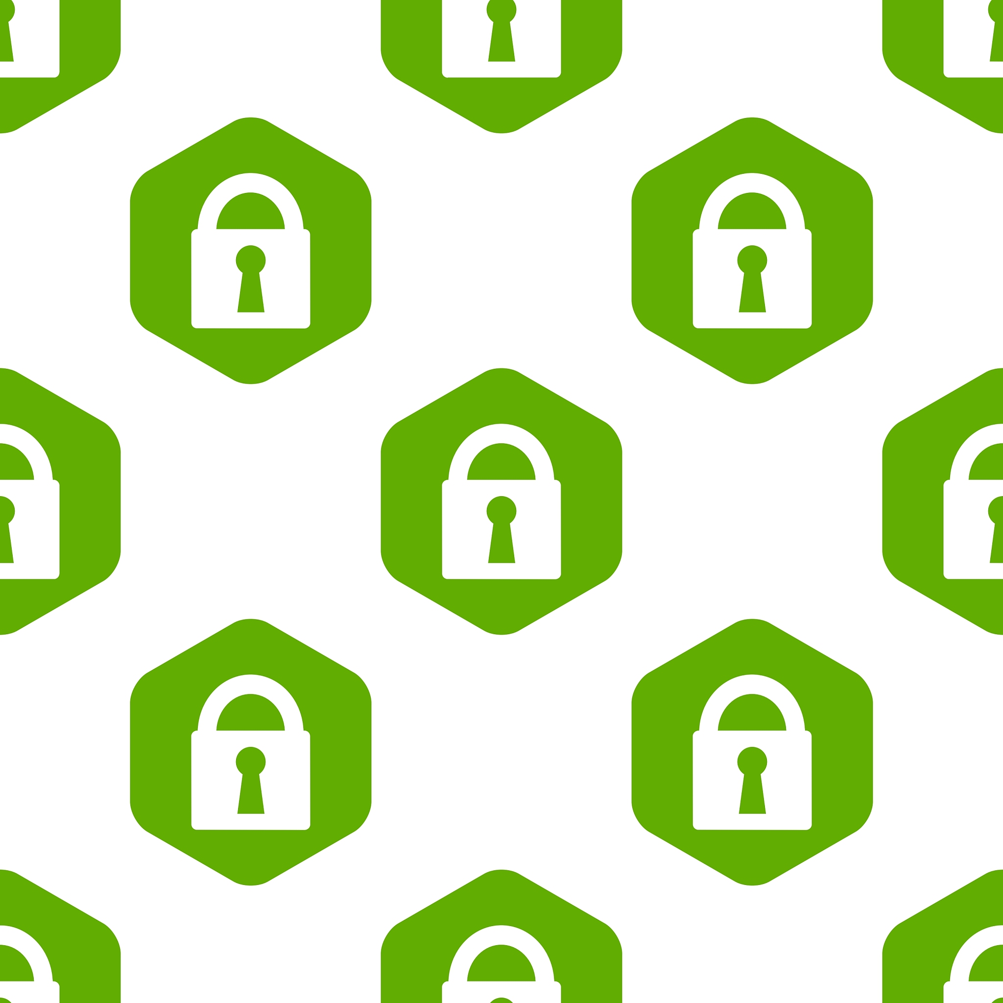 closed padlock pattern