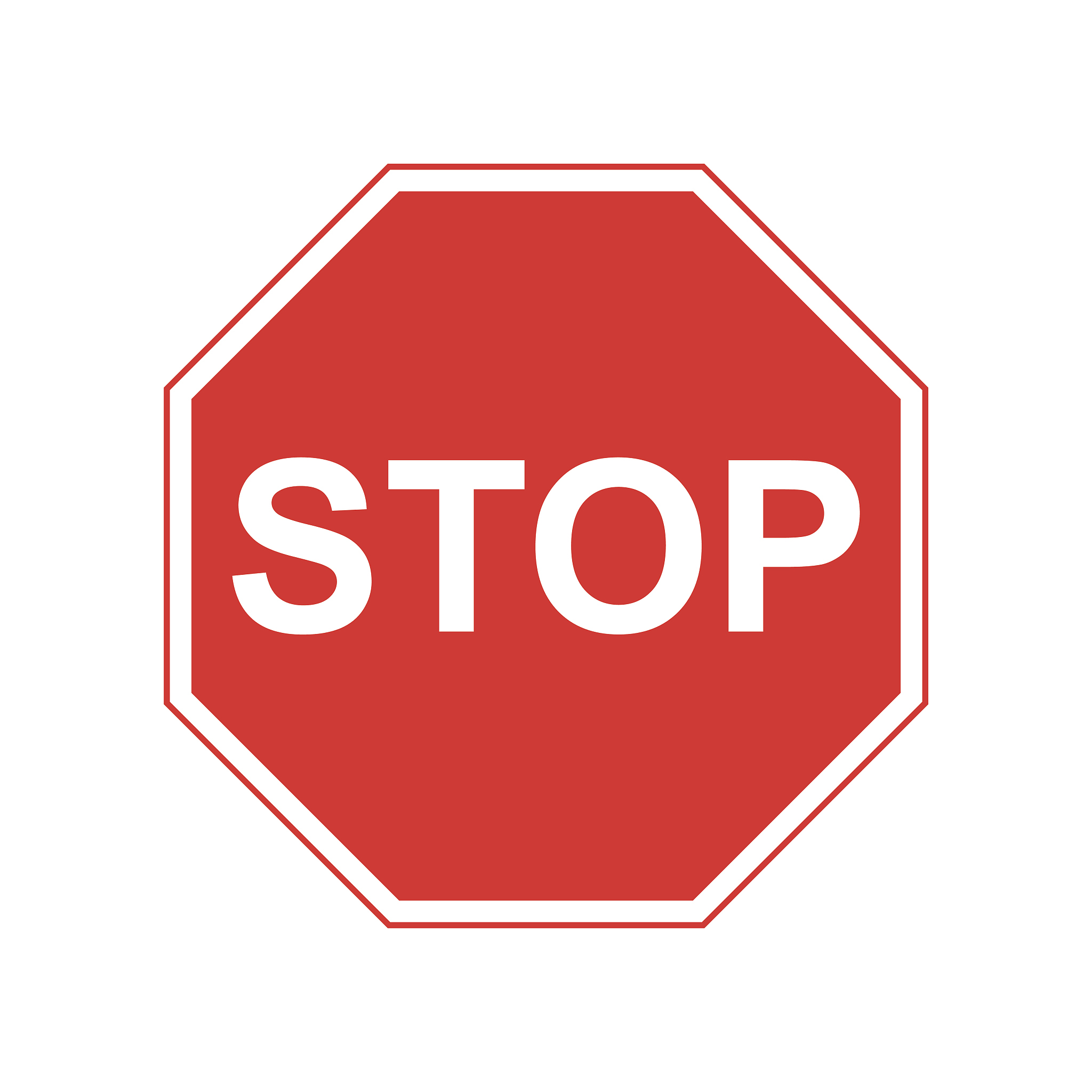 stop sign vector