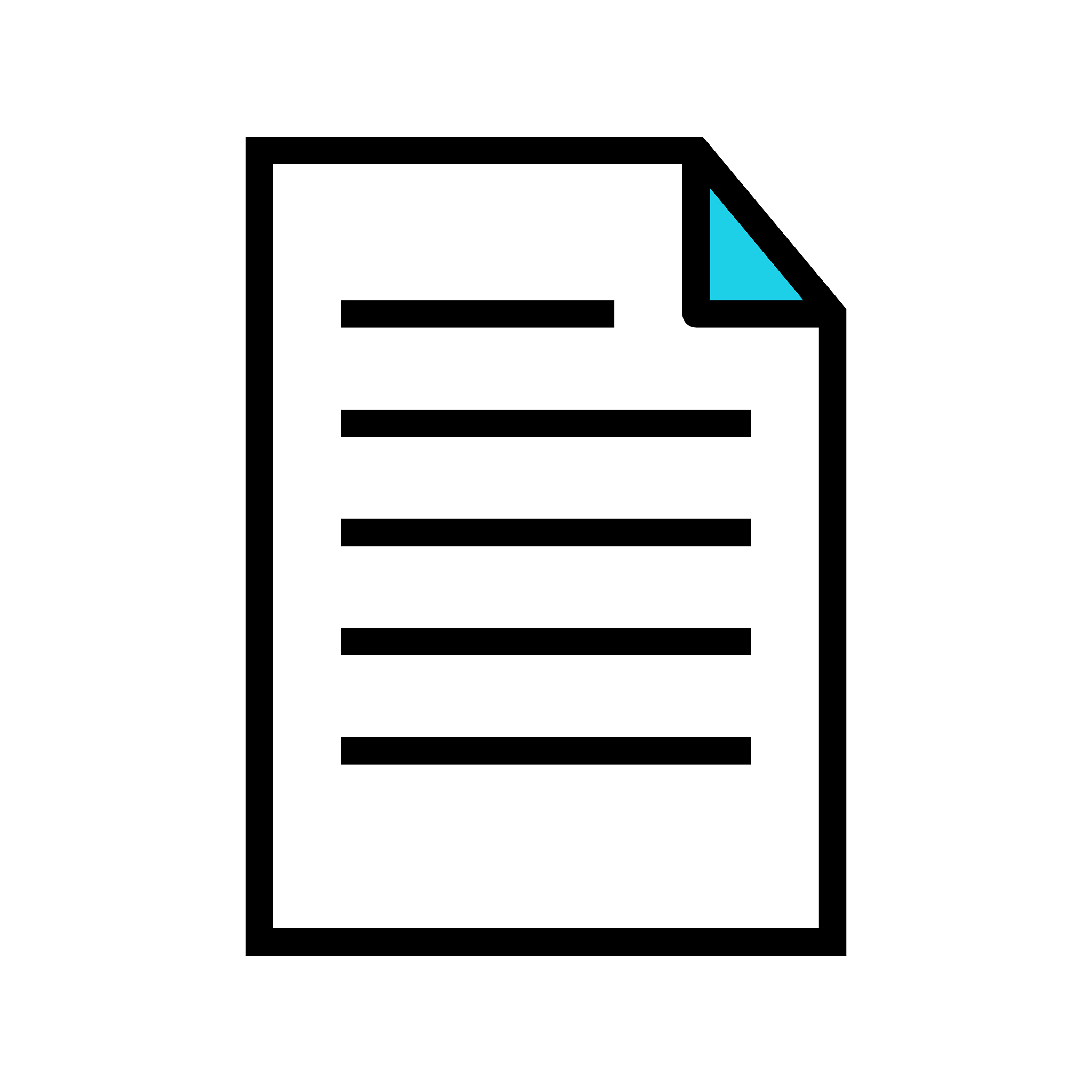 paper line icon